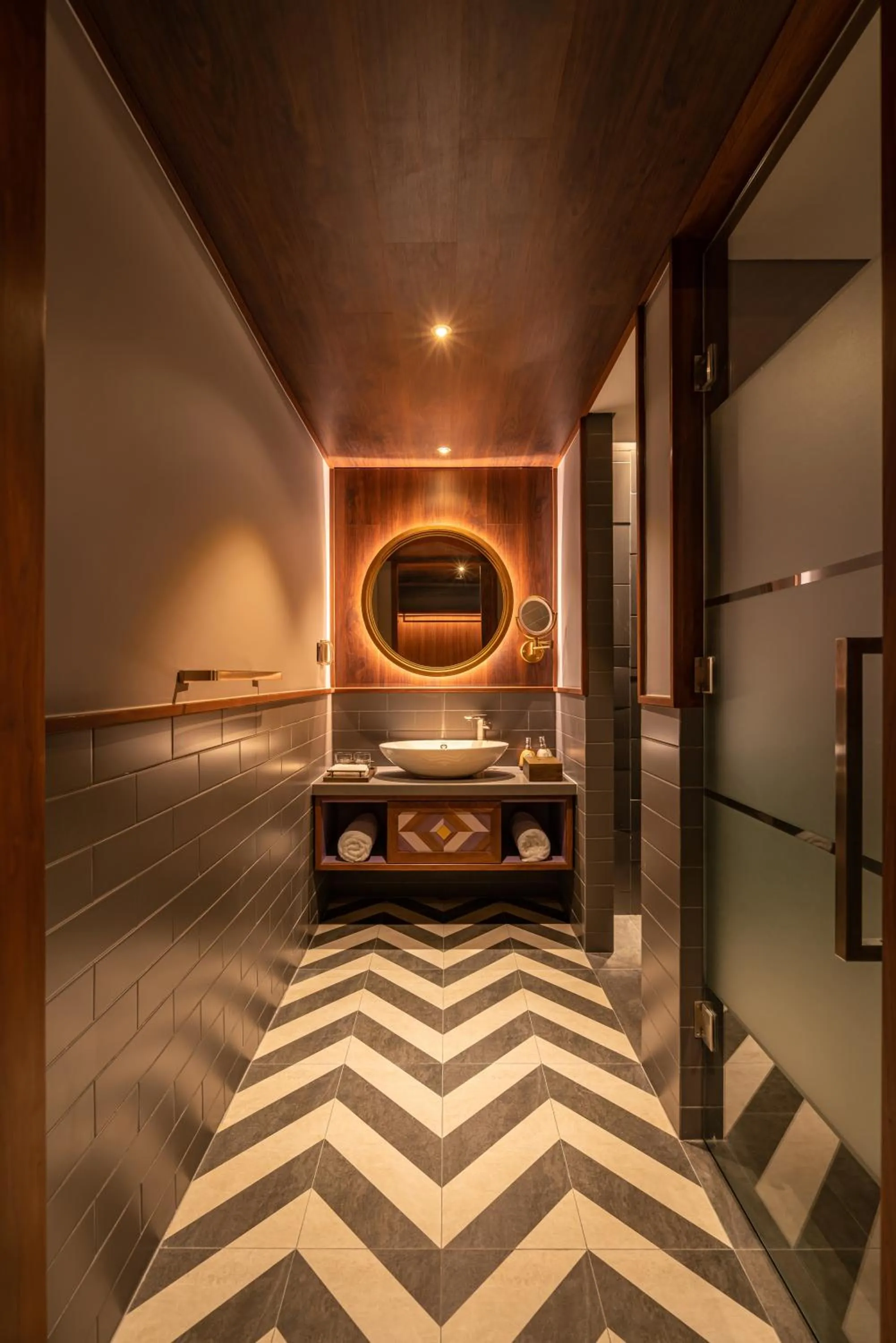 Bathroom, Bed in Fusion Original Saigon Centre