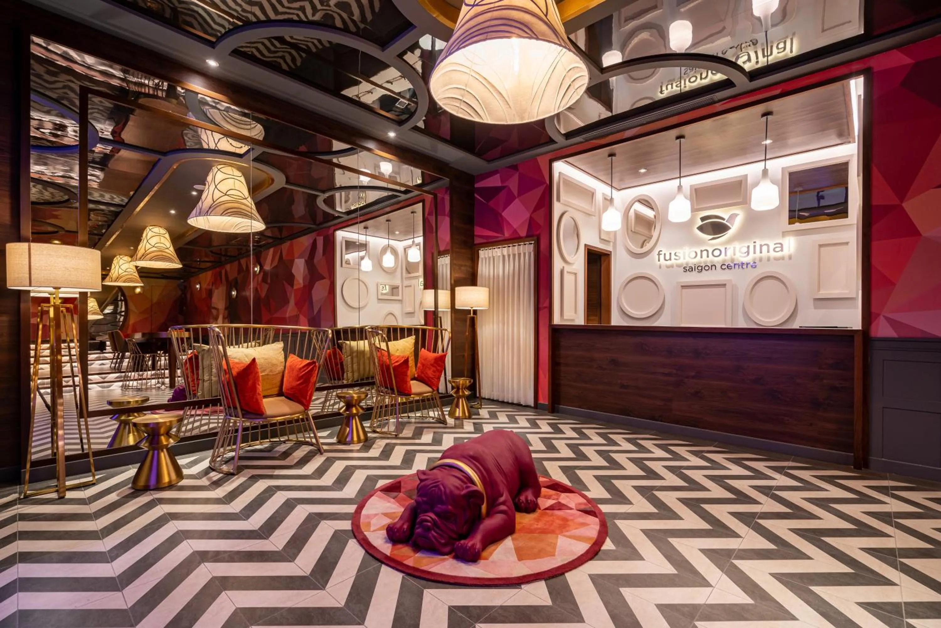 Lobby or reception in Fusion Original Saigon Centre