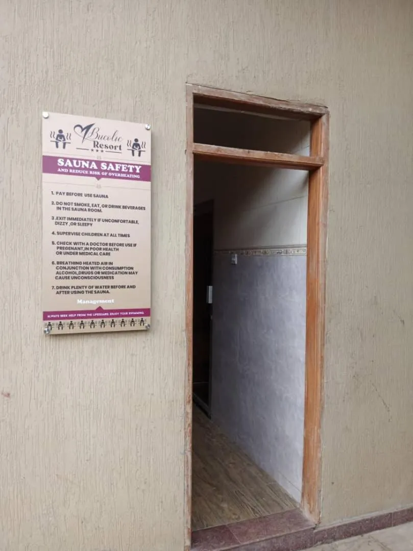 Steam room in Bucolic Heritage Resort