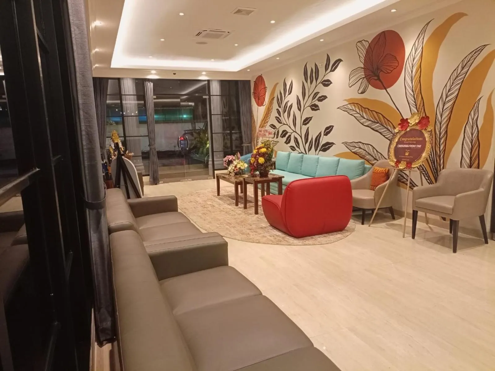 Lobby or reception in Kesuma Front One Boutique Palembang