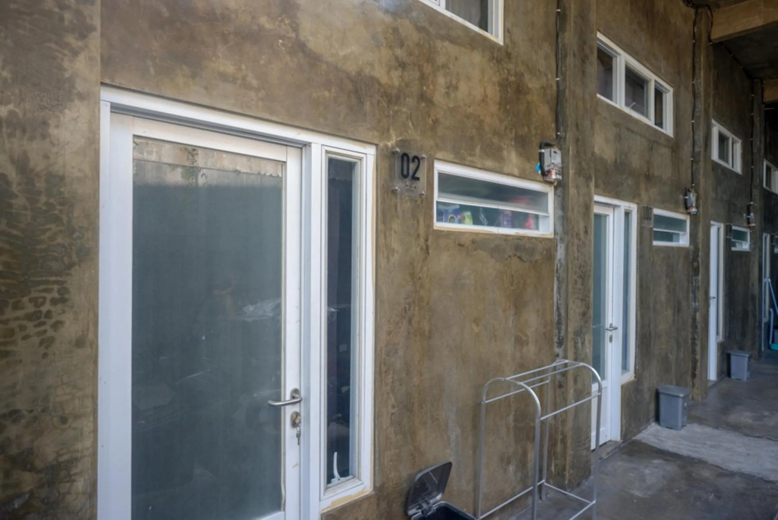 Patio in RedDoorz near Jumbo Mall Sragen