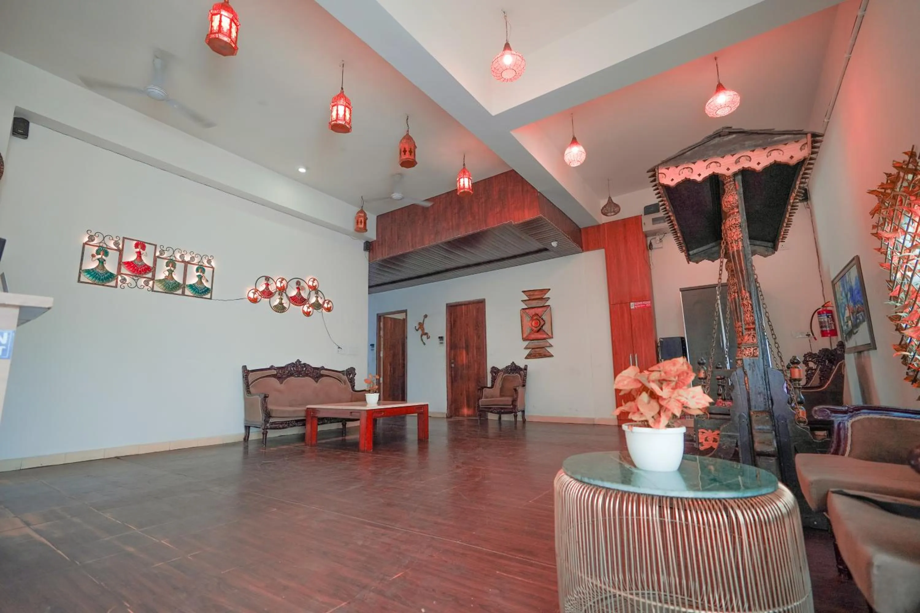 Lobby or reception in The Naga Rishikesh