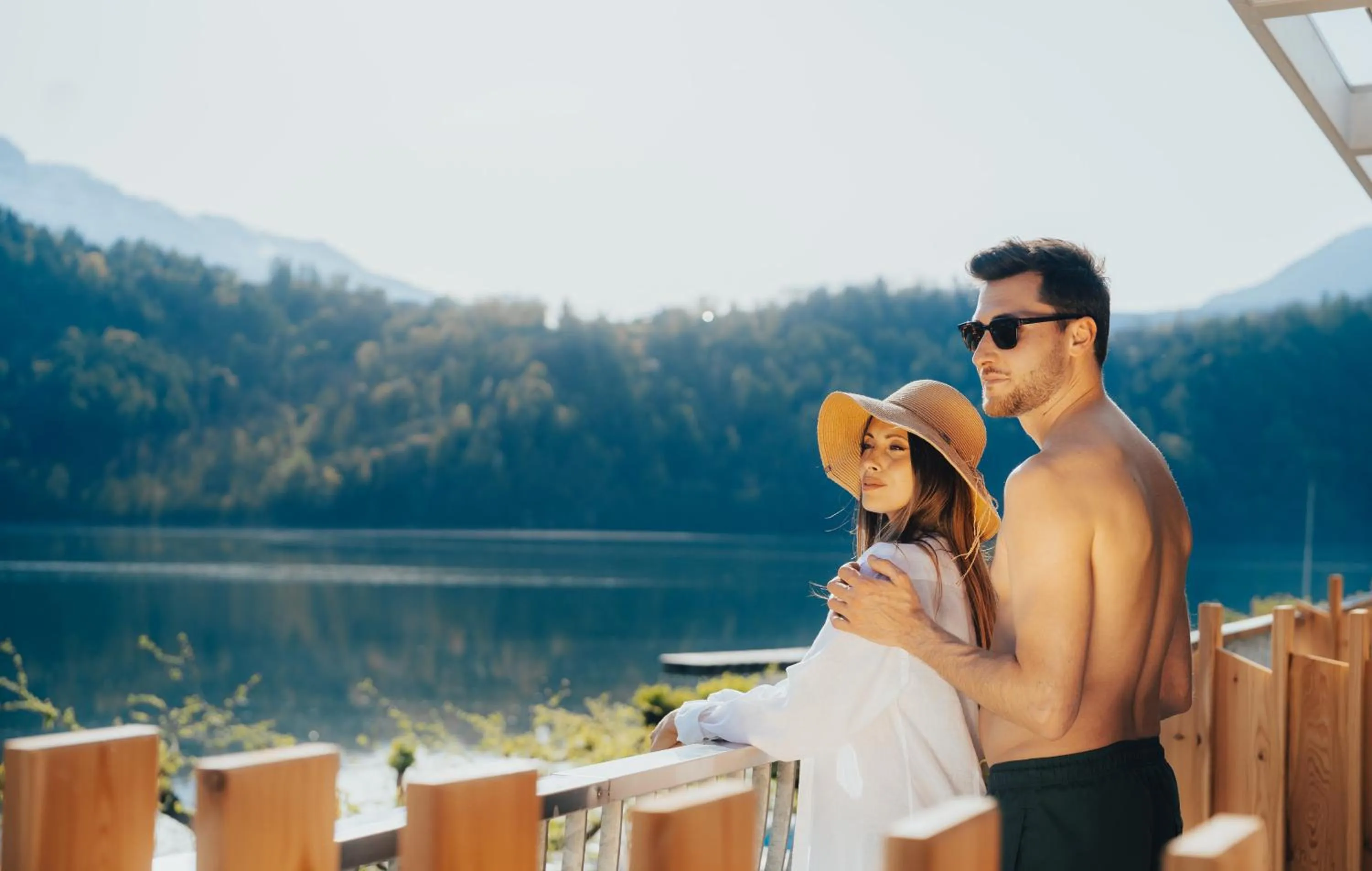 Lake view in Parc Hotel Du Lac