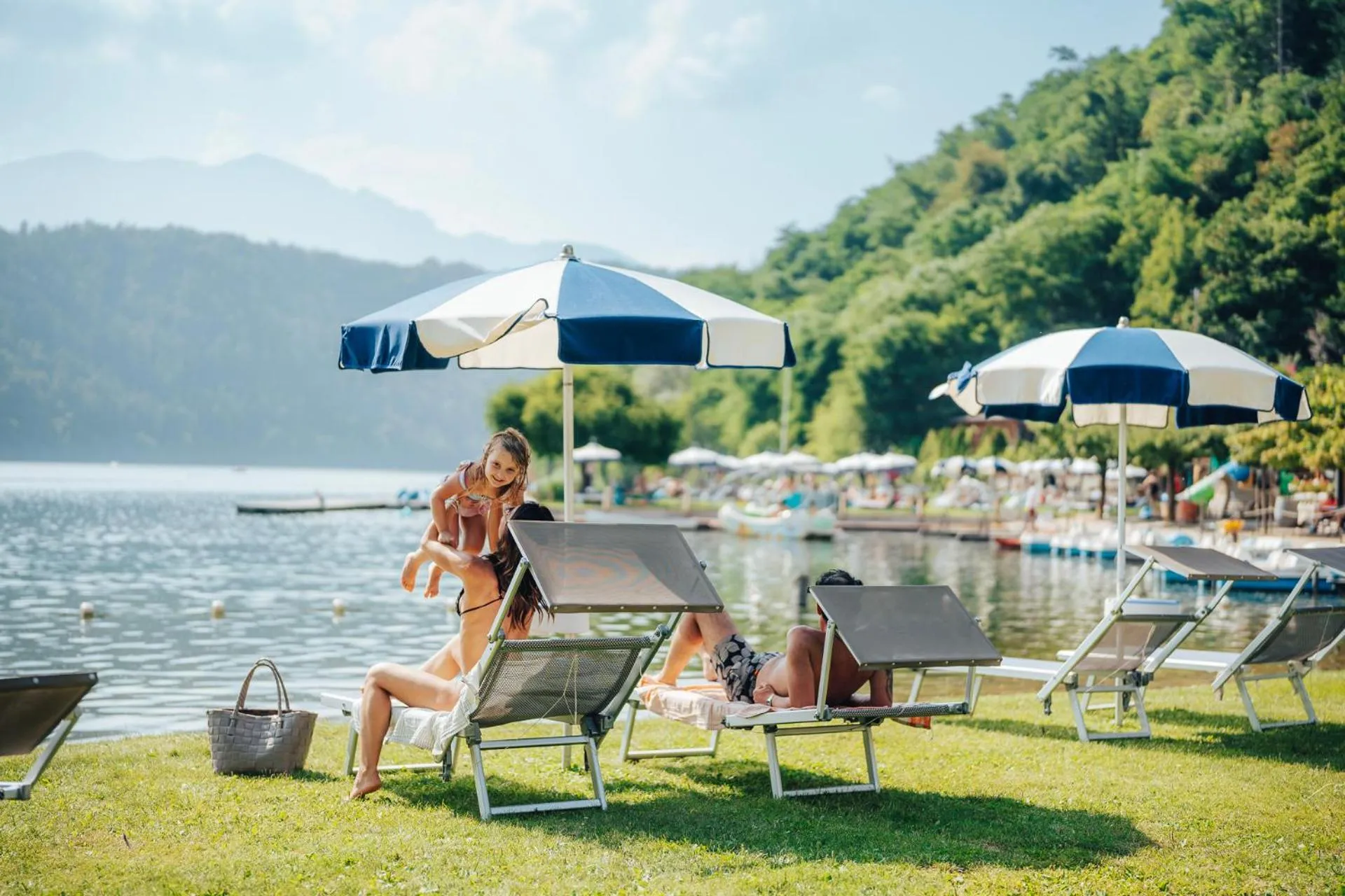 Beach in Parc Hotel Du Lac