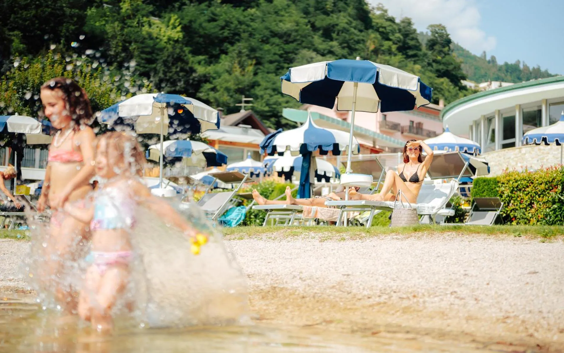 Beach in Parc Hotel Du Lac