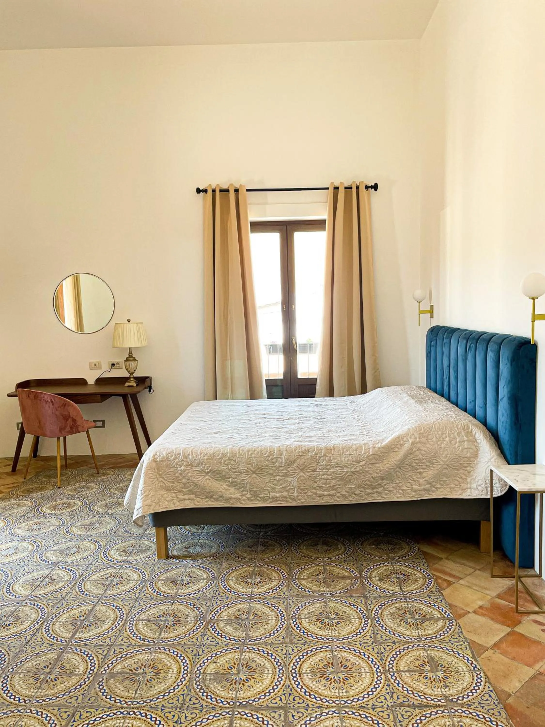 Bedroom, Bed in B&B Faraglione