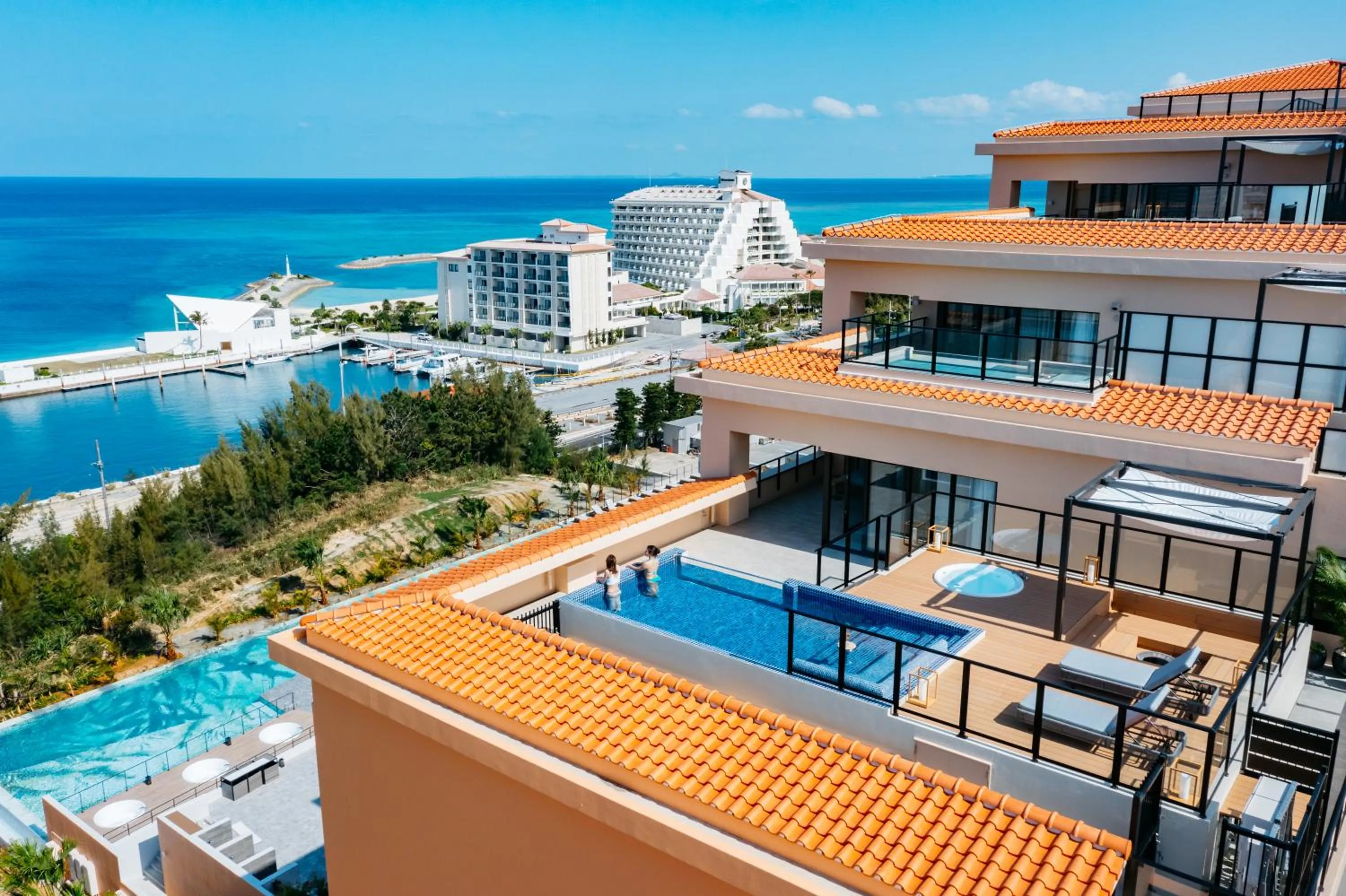 Property building in AQUASENSE Hotel & Resort