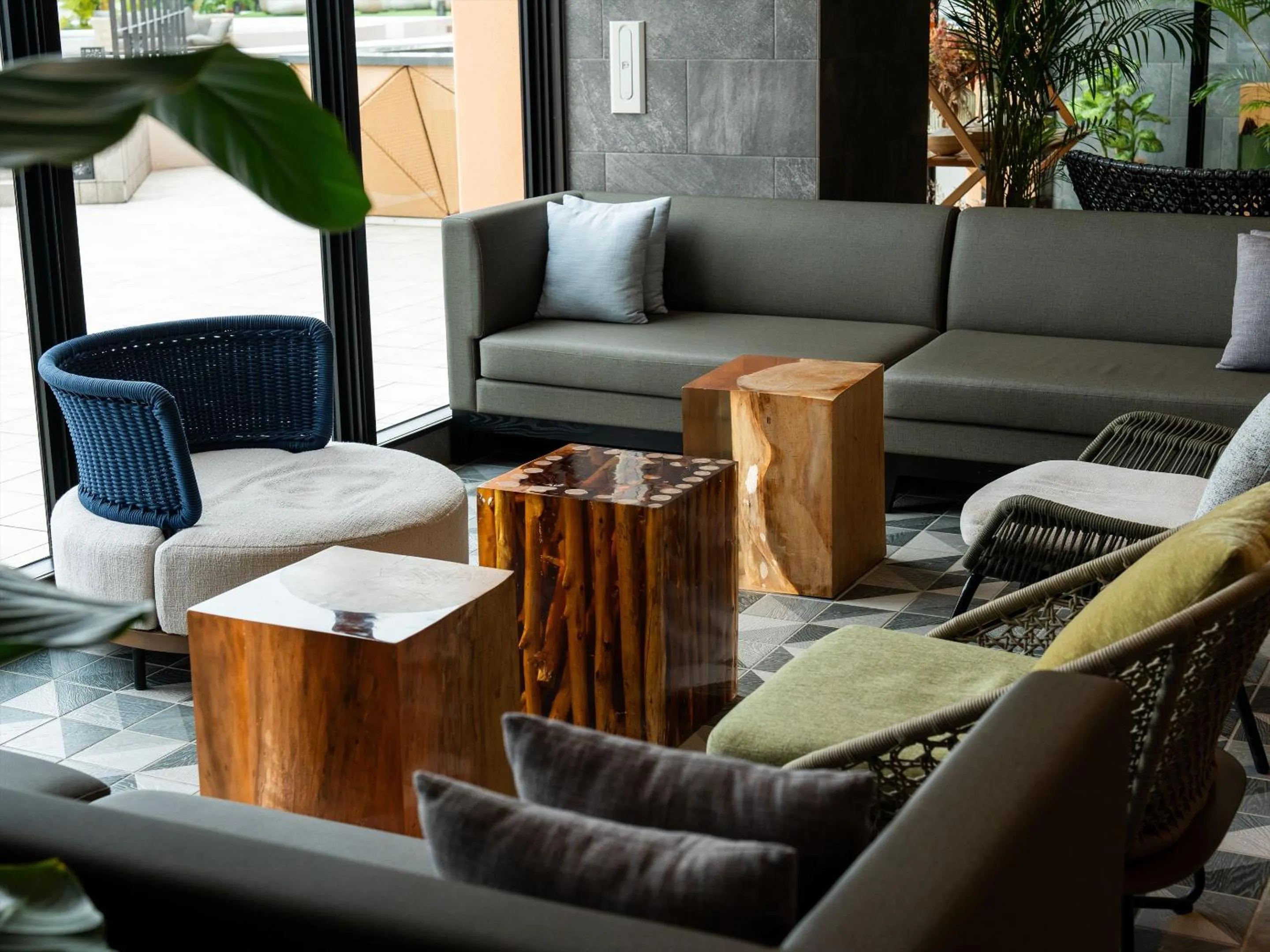 Lobby or reception in AQUASENSE Hotel & Resort