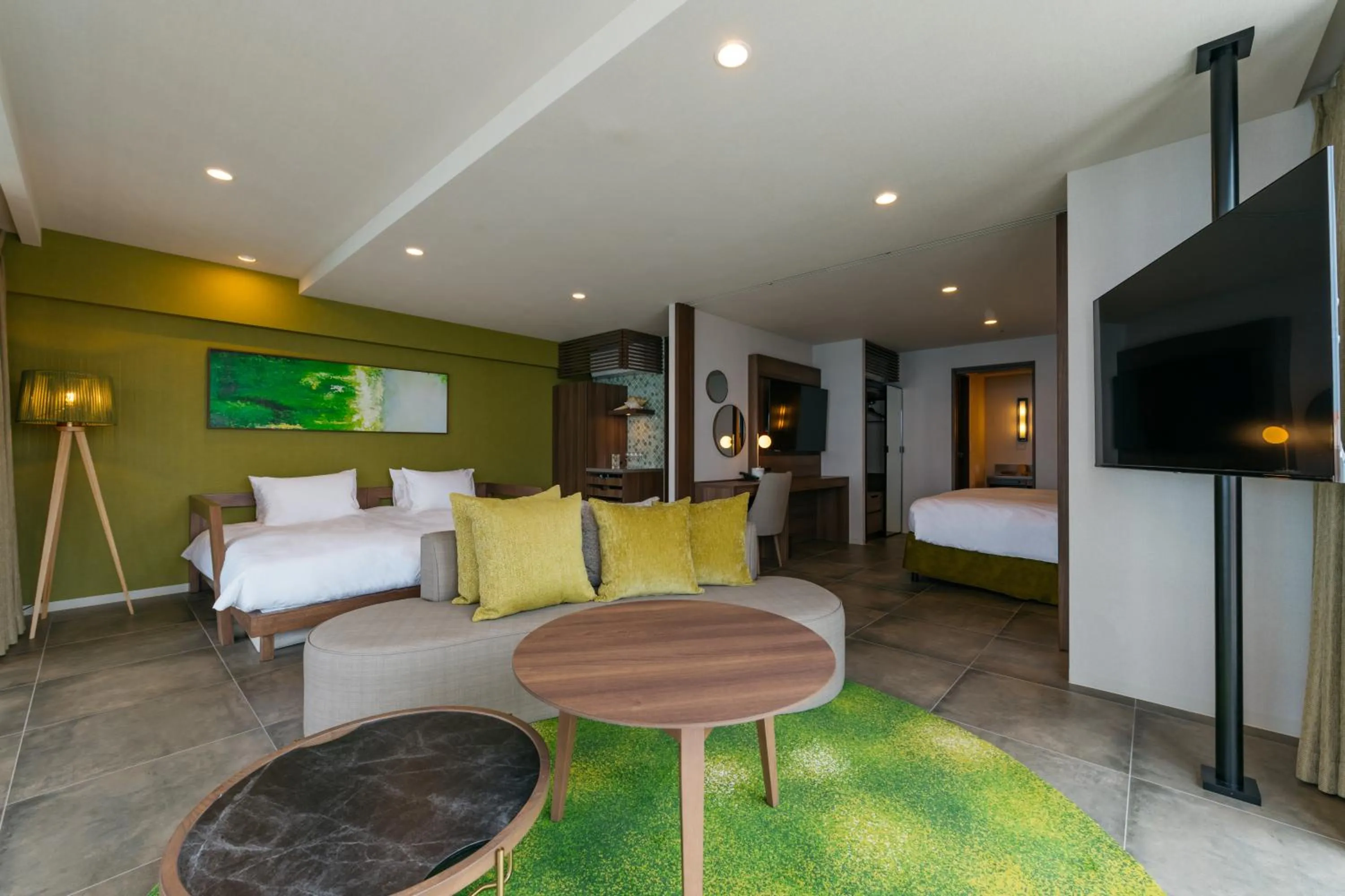 Living room in AQUASENSE Hotel & Resort