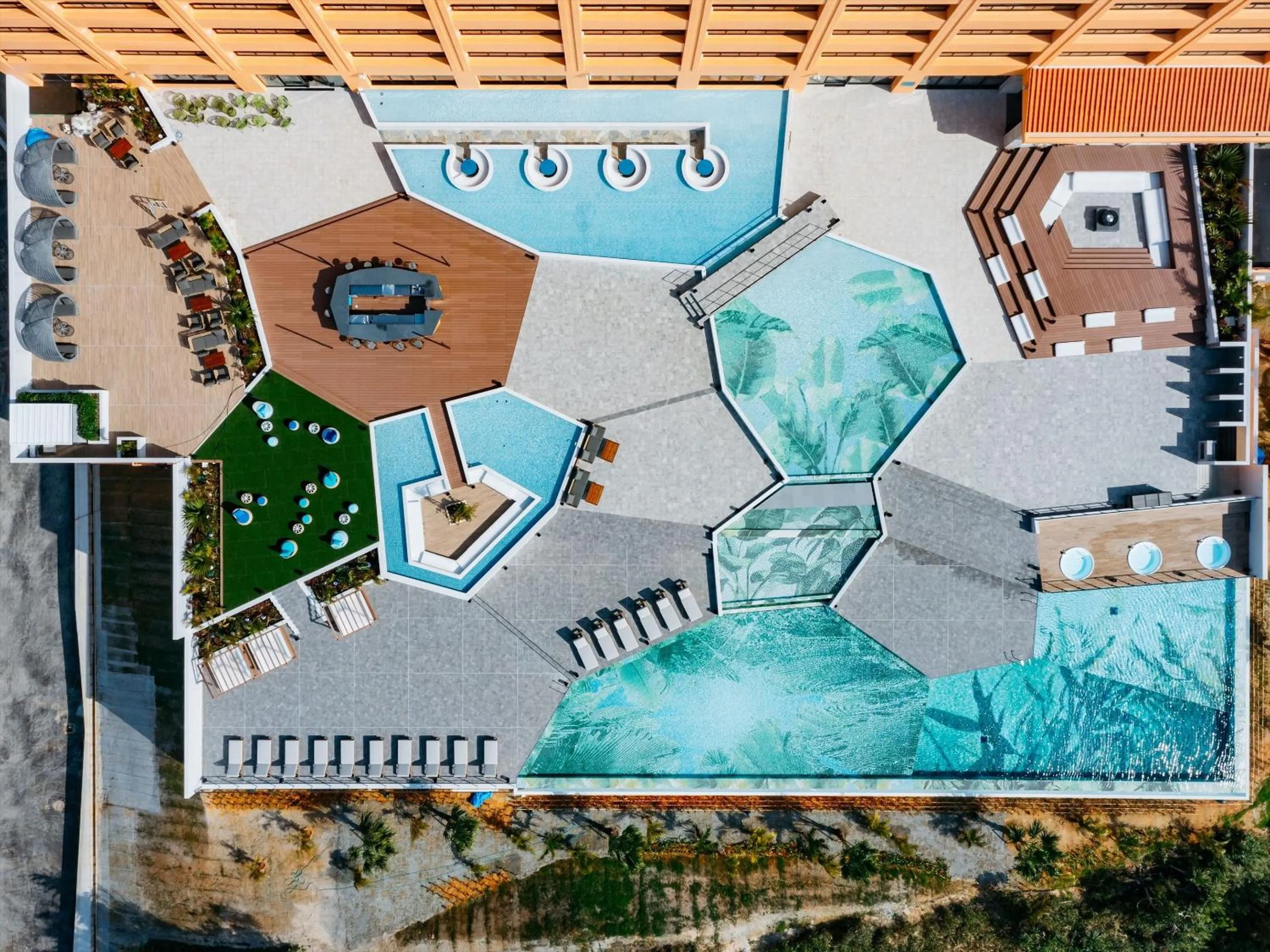 Swimming pool in AQUASENSE Hotel & Resort