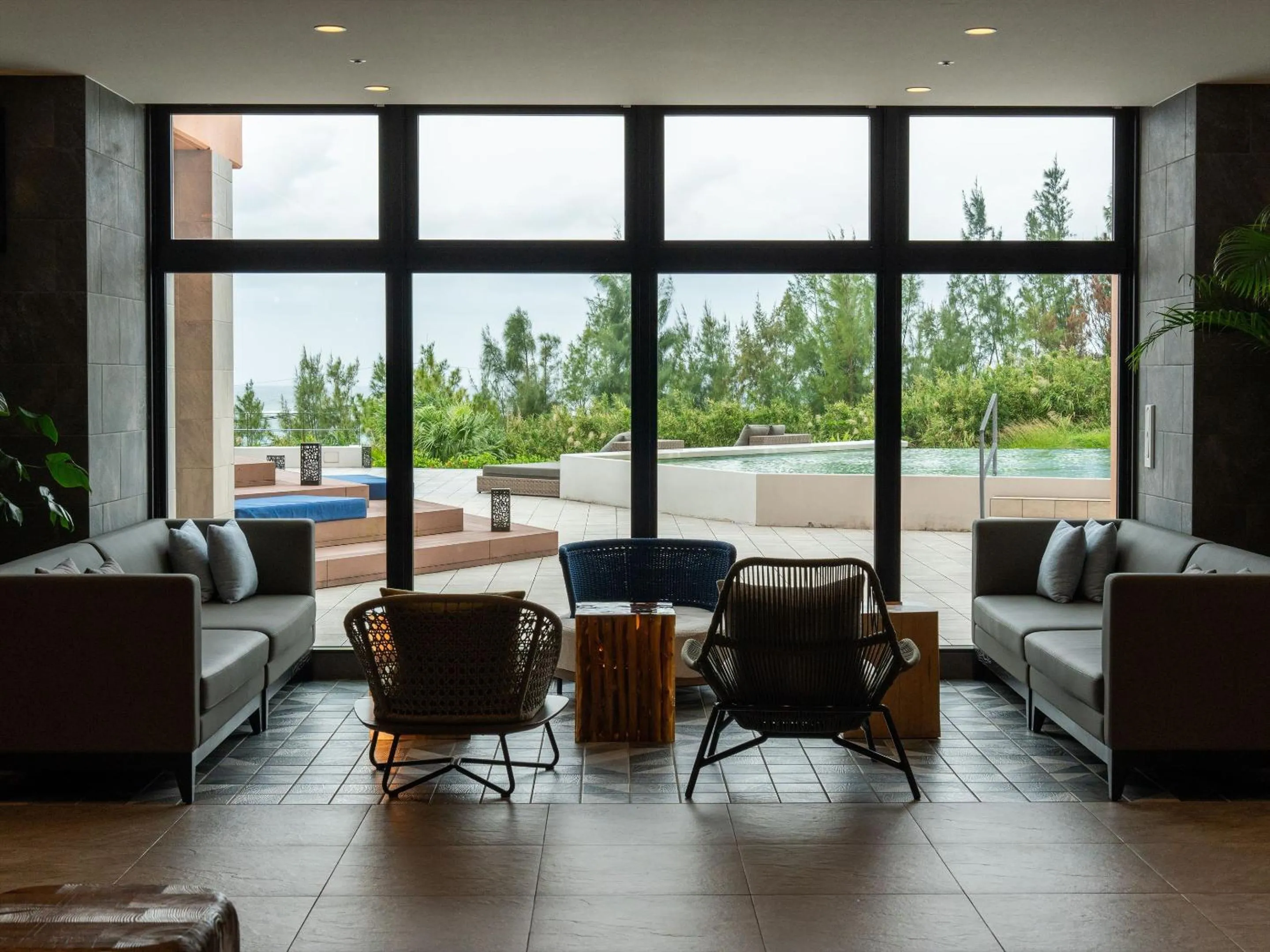 Lobby or reception in AQUASENSE Hotel & Resort