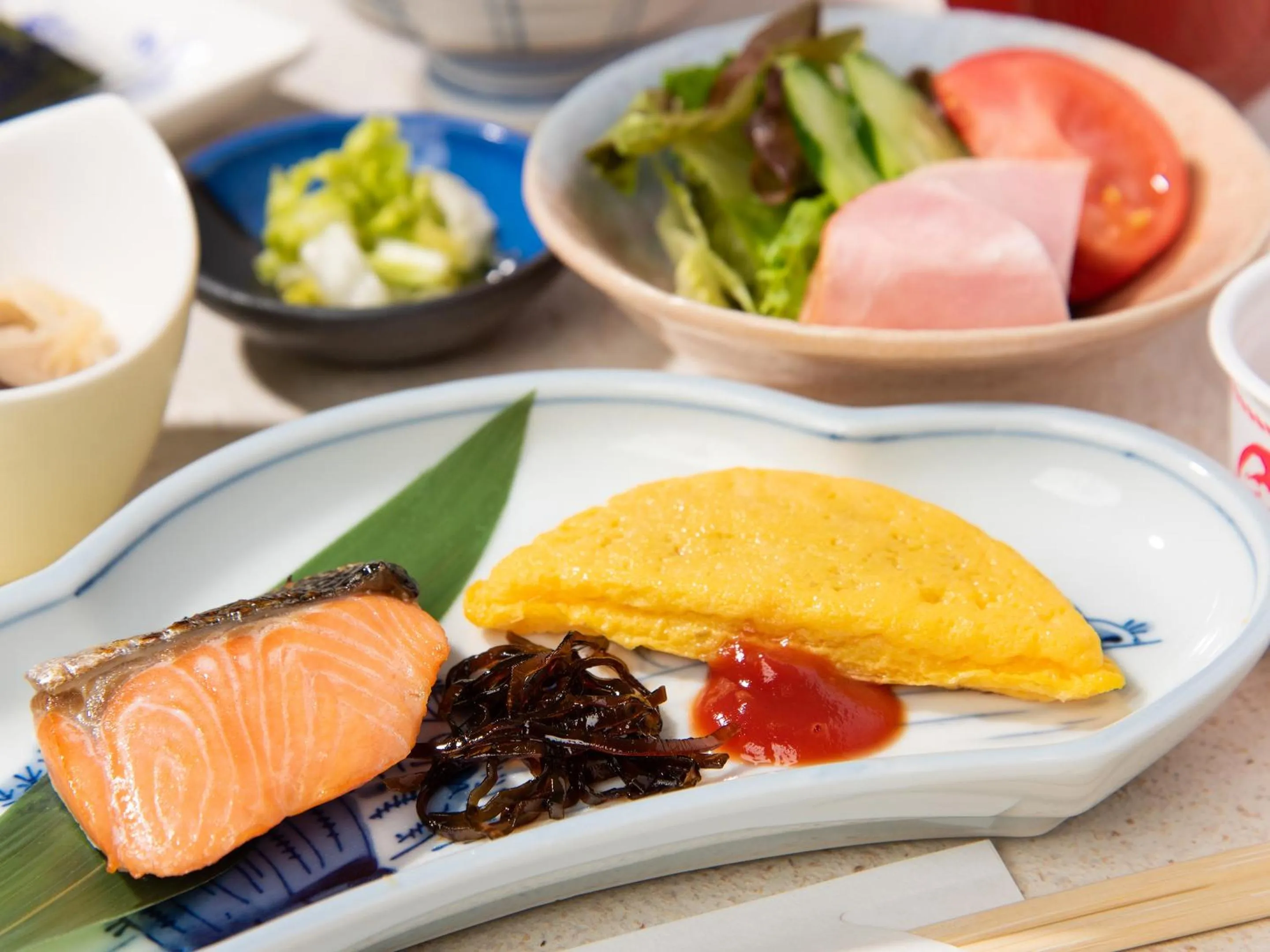 Breakfast in Hotel Primrose Saito