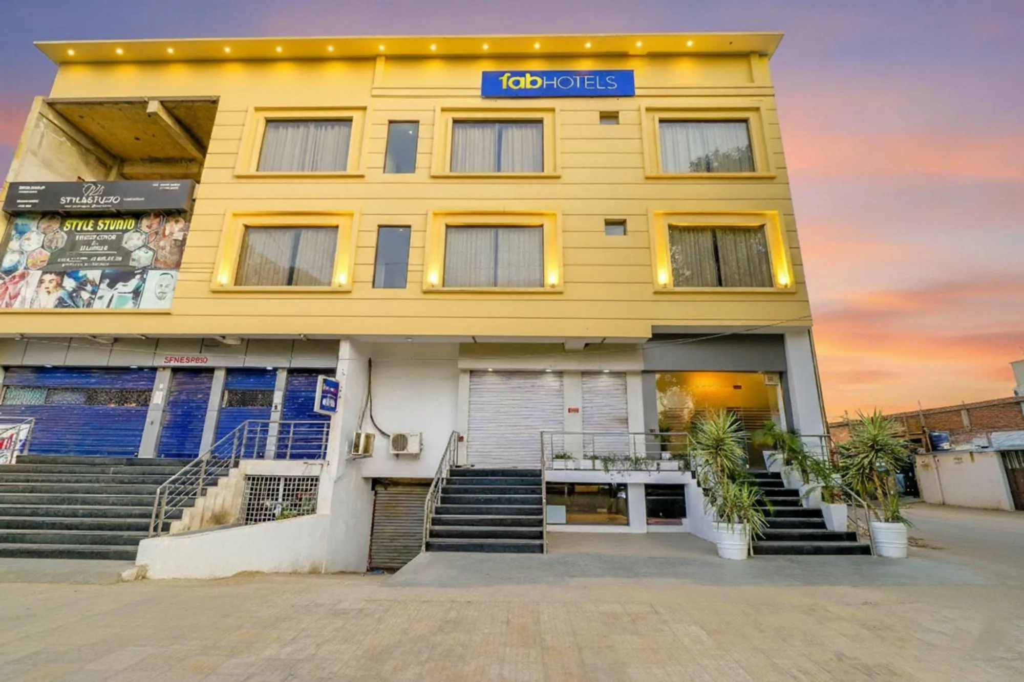 Property building in FabHotel Prime K9 Regency