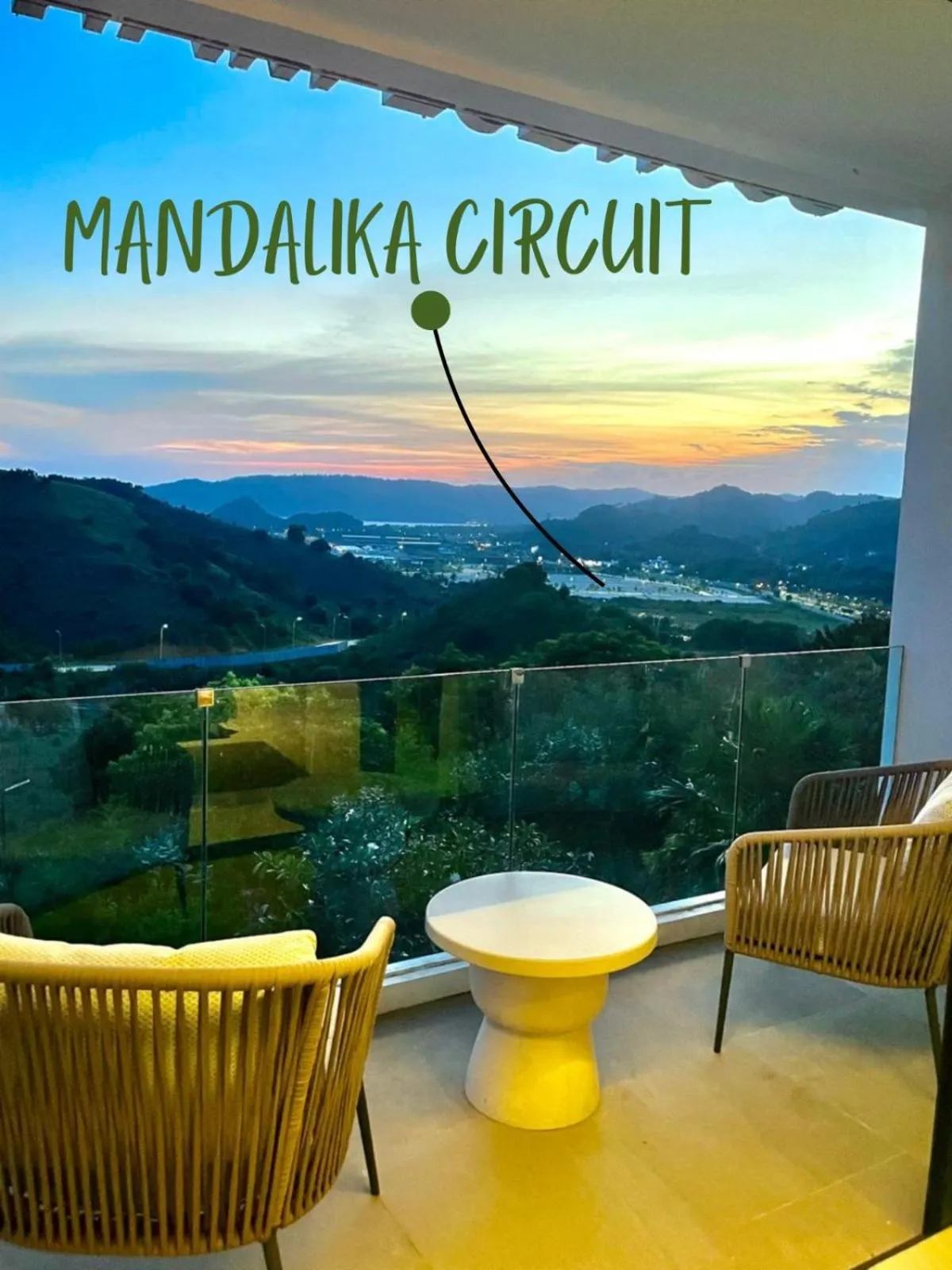 View (from property/room) in Truntum Boutique Mandalika