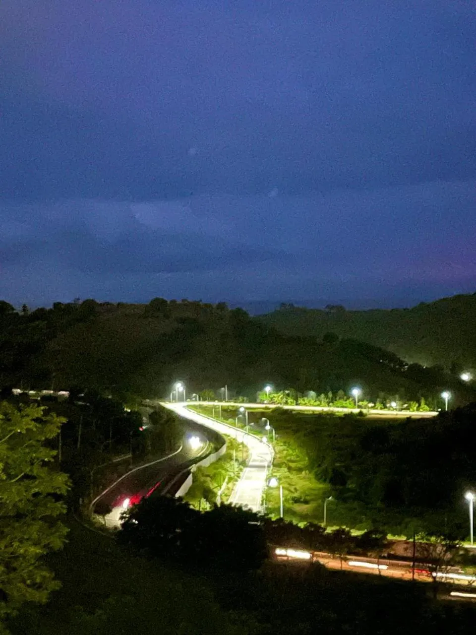 Mountain view in Truntum Boutique Mandalika