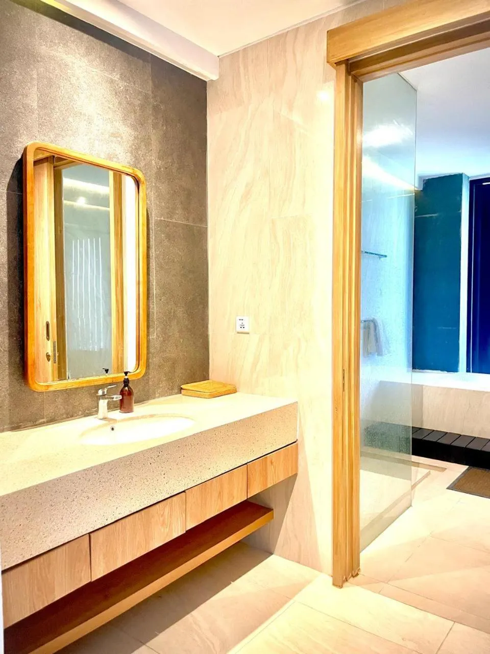 Bathroom, Bed in Truntum Boutique Mandalika