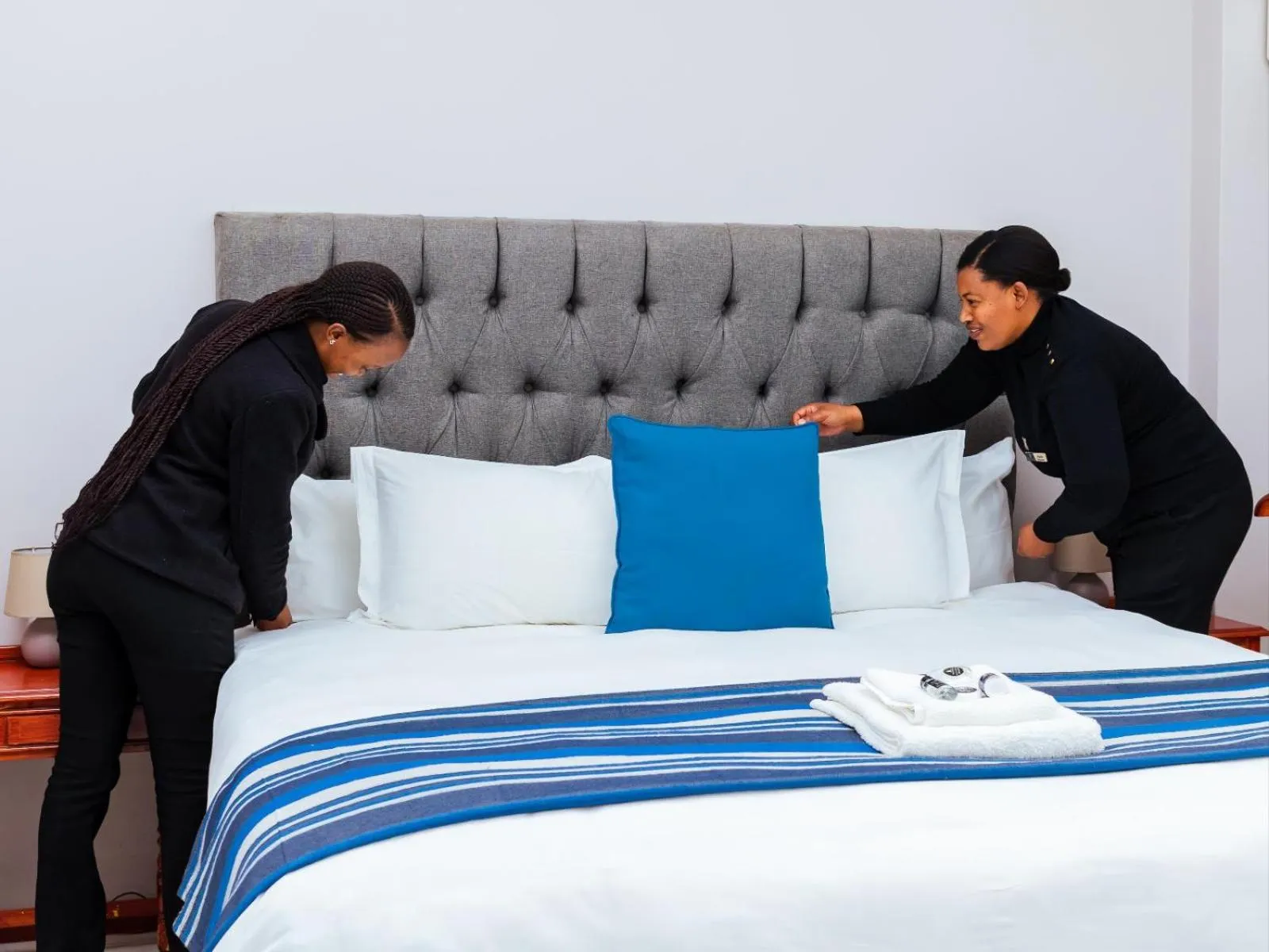 Bed in Ngwenya City Hotel