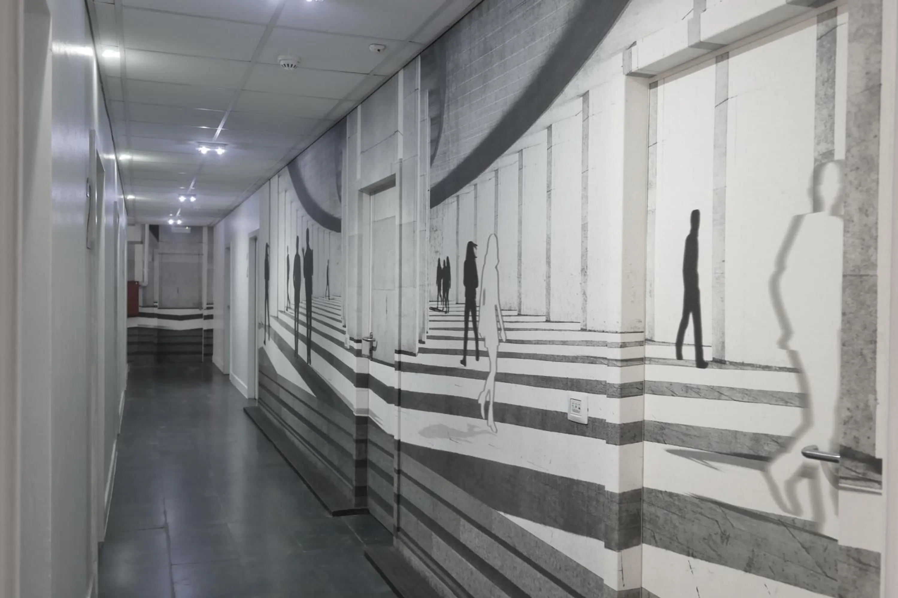 Patio in Hotel Mondial