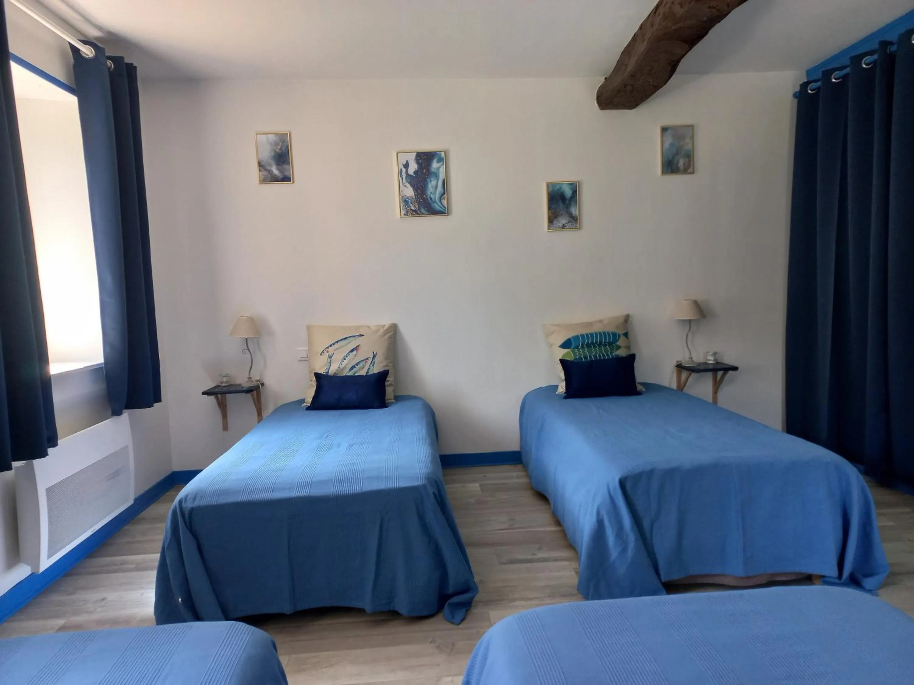 Bedroom in Domaine de Fontsauzine - gîtes et chambre d'hôtes