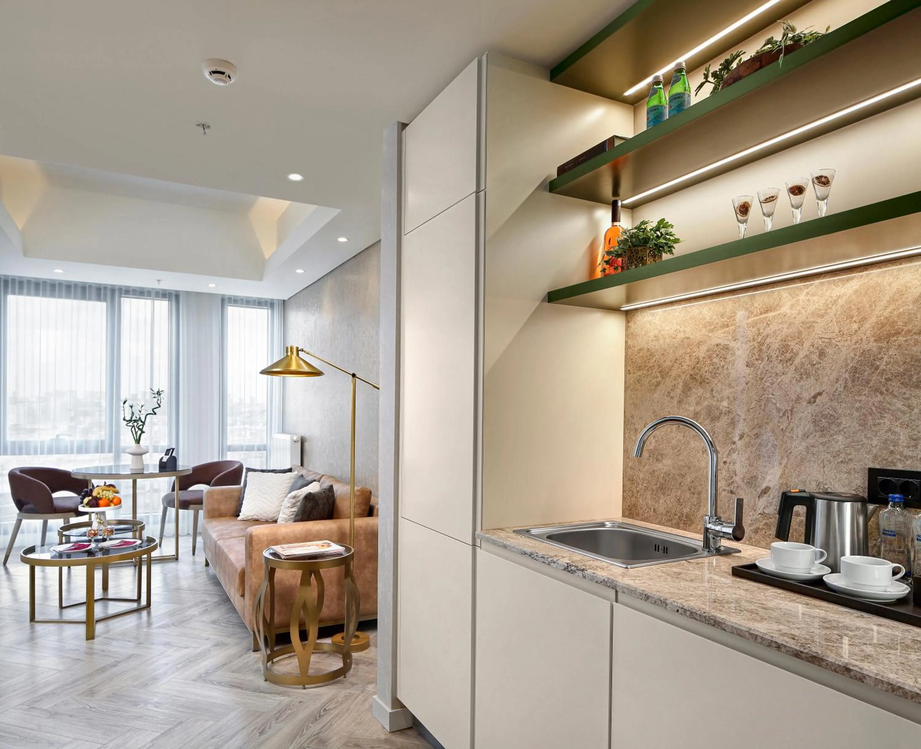 Kitchen or kitchenette in Wanda Vista Residence