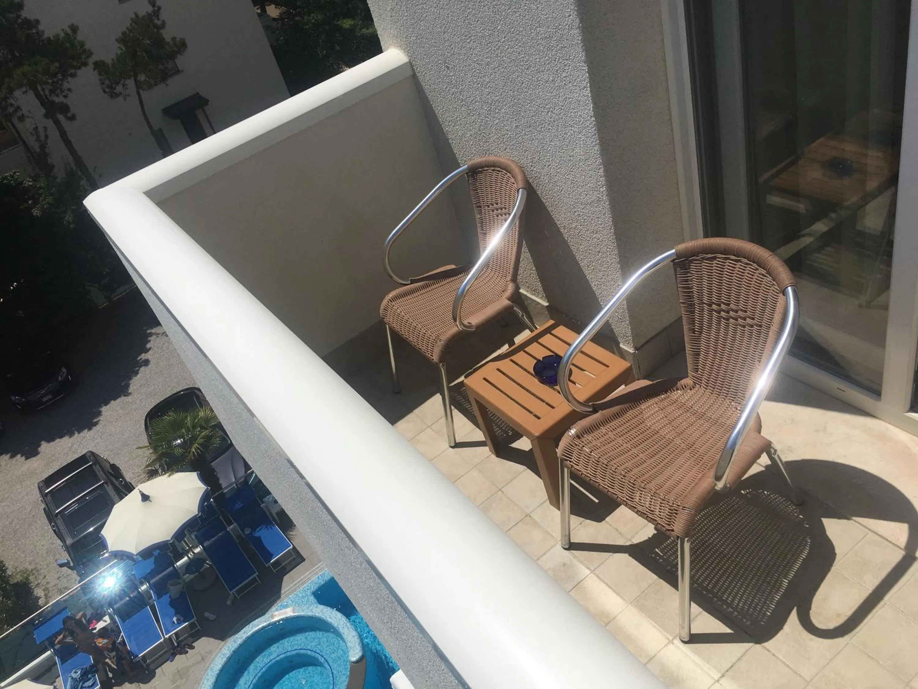 Balcony/Terrace in Hotel Bellevue