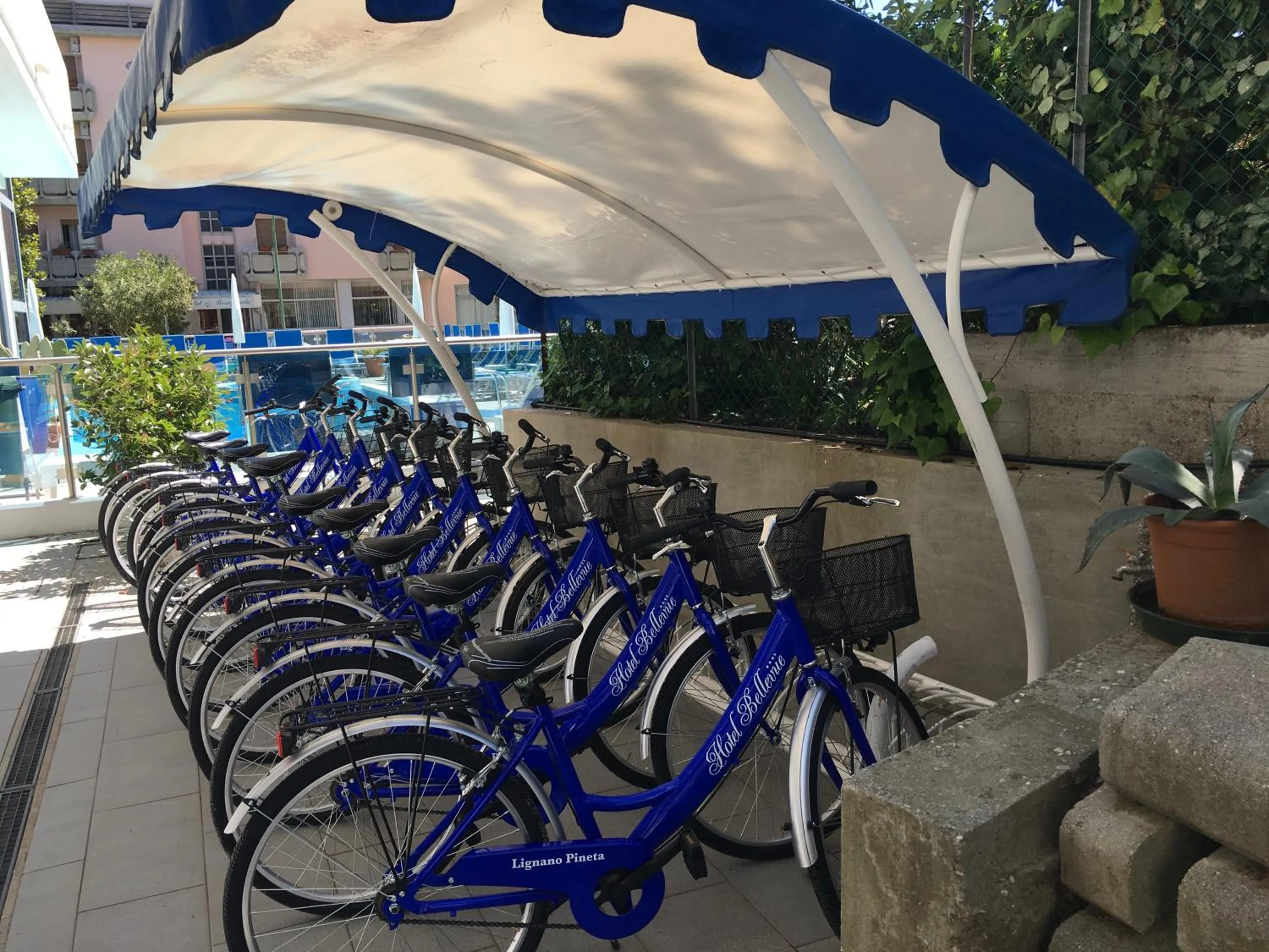 Cycling in Hotel Bellevue