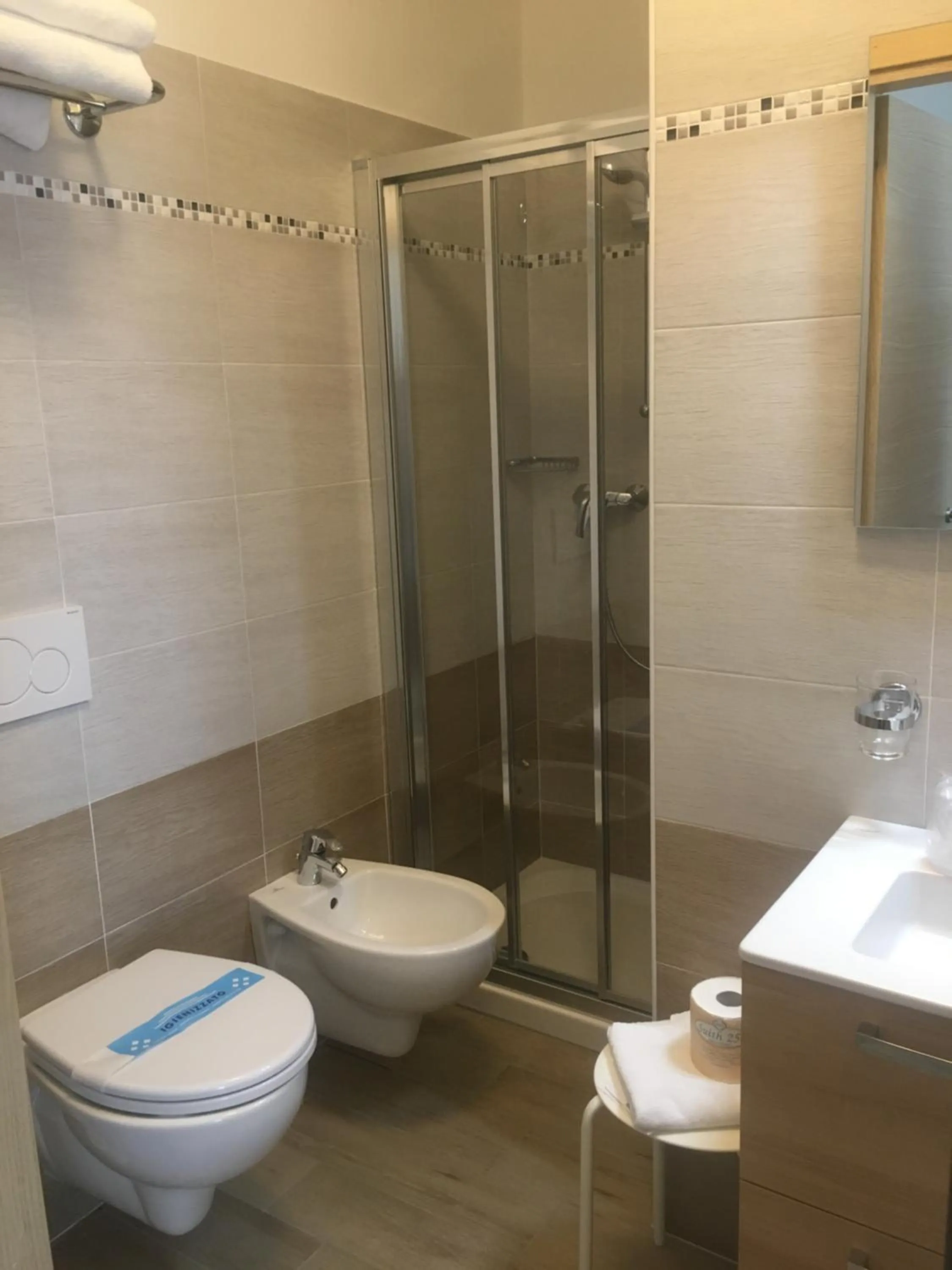 Toilet in Hotel Bellevue