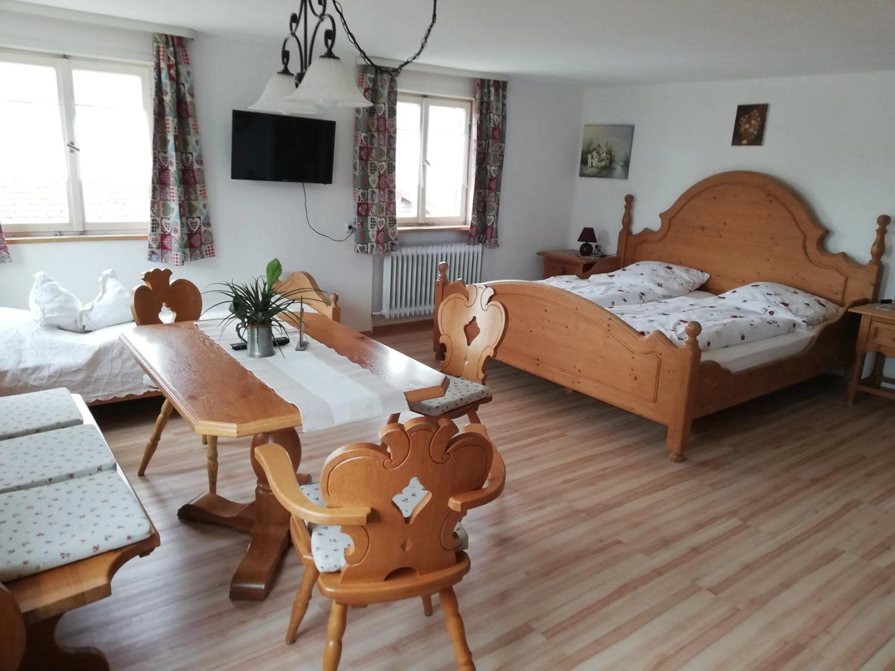 Classic Triple Room in Ferienhof Müller Vorderburg