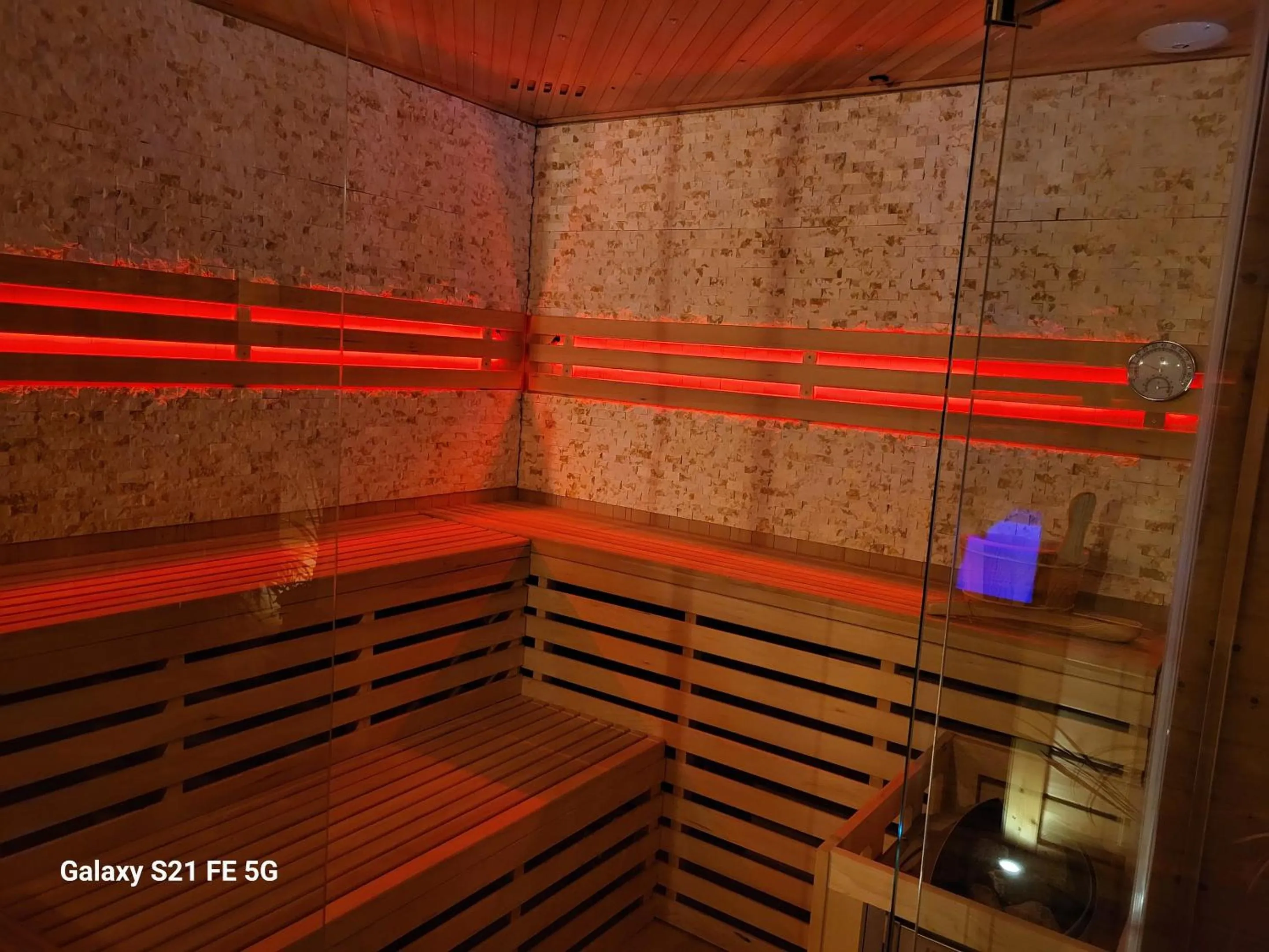 Spa and wellness centre/facilities in Ferienhof Müller Vorderburg