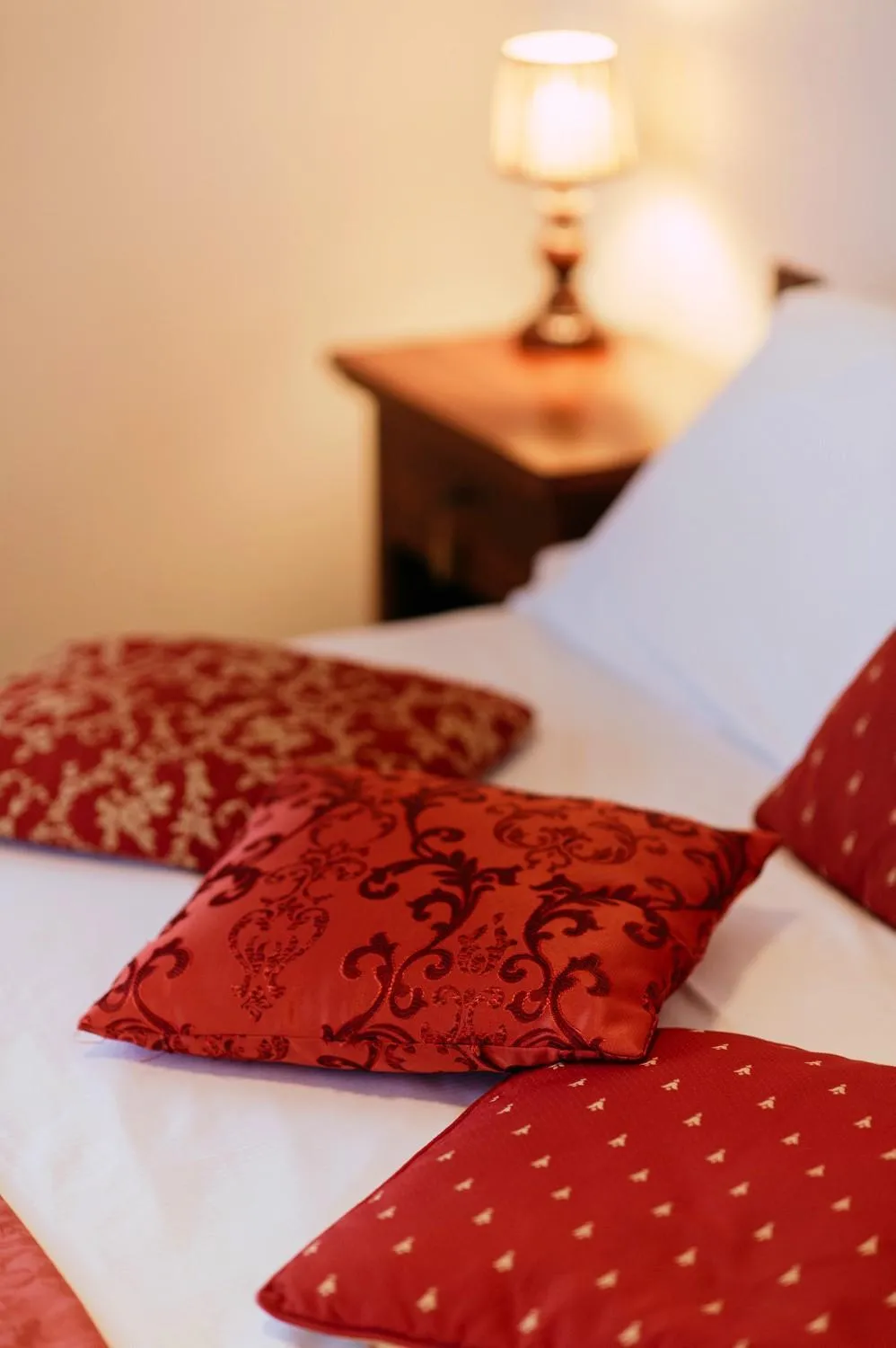 Bed in Hotel Il Cavalier D'Arpino