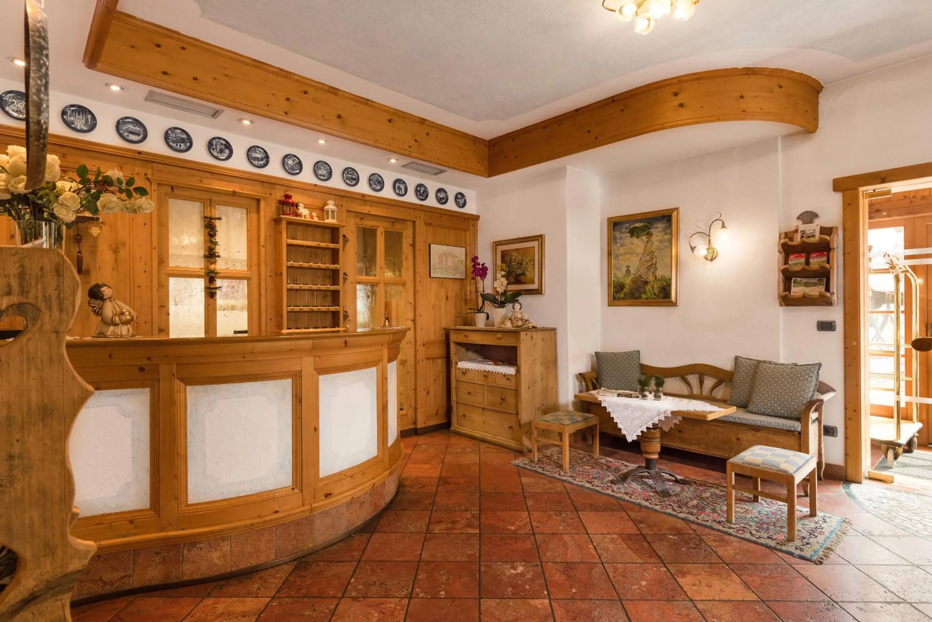 Lobby or reception in Romantic Charming Hotel Rancolin