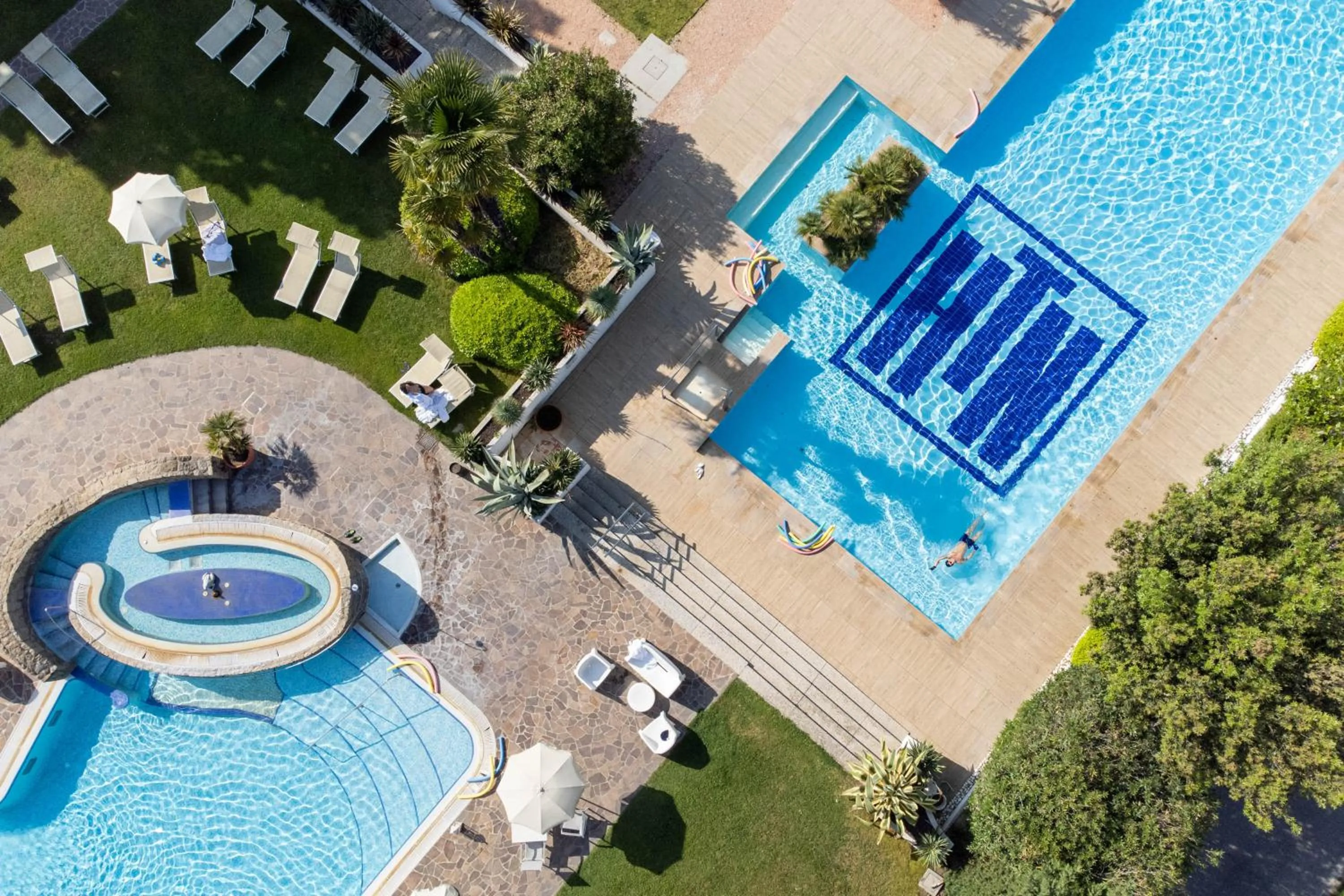 Swimming pool in Hotel Terme Delle Nazioni