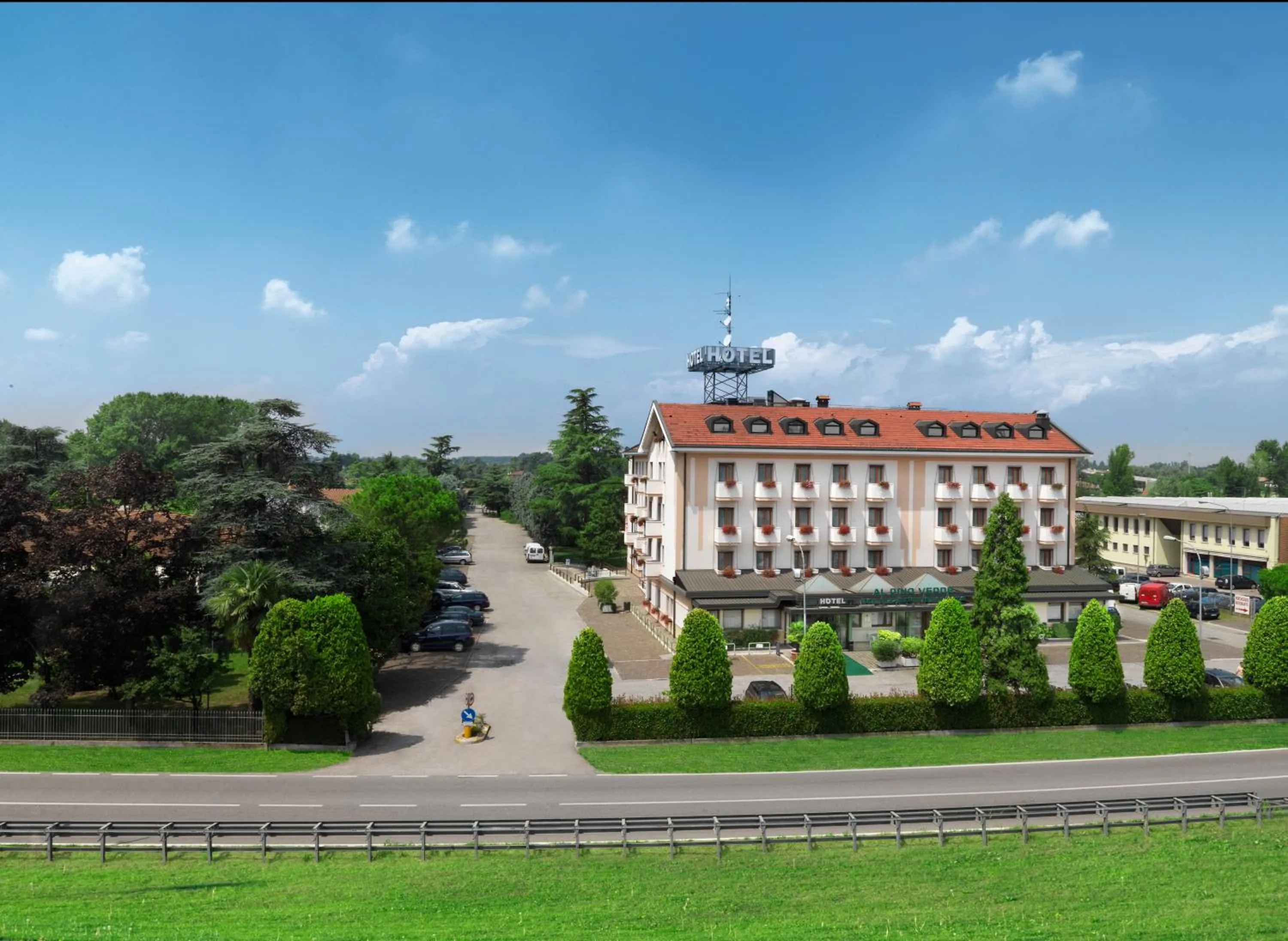 Garden in Hotel Al Pino Verde