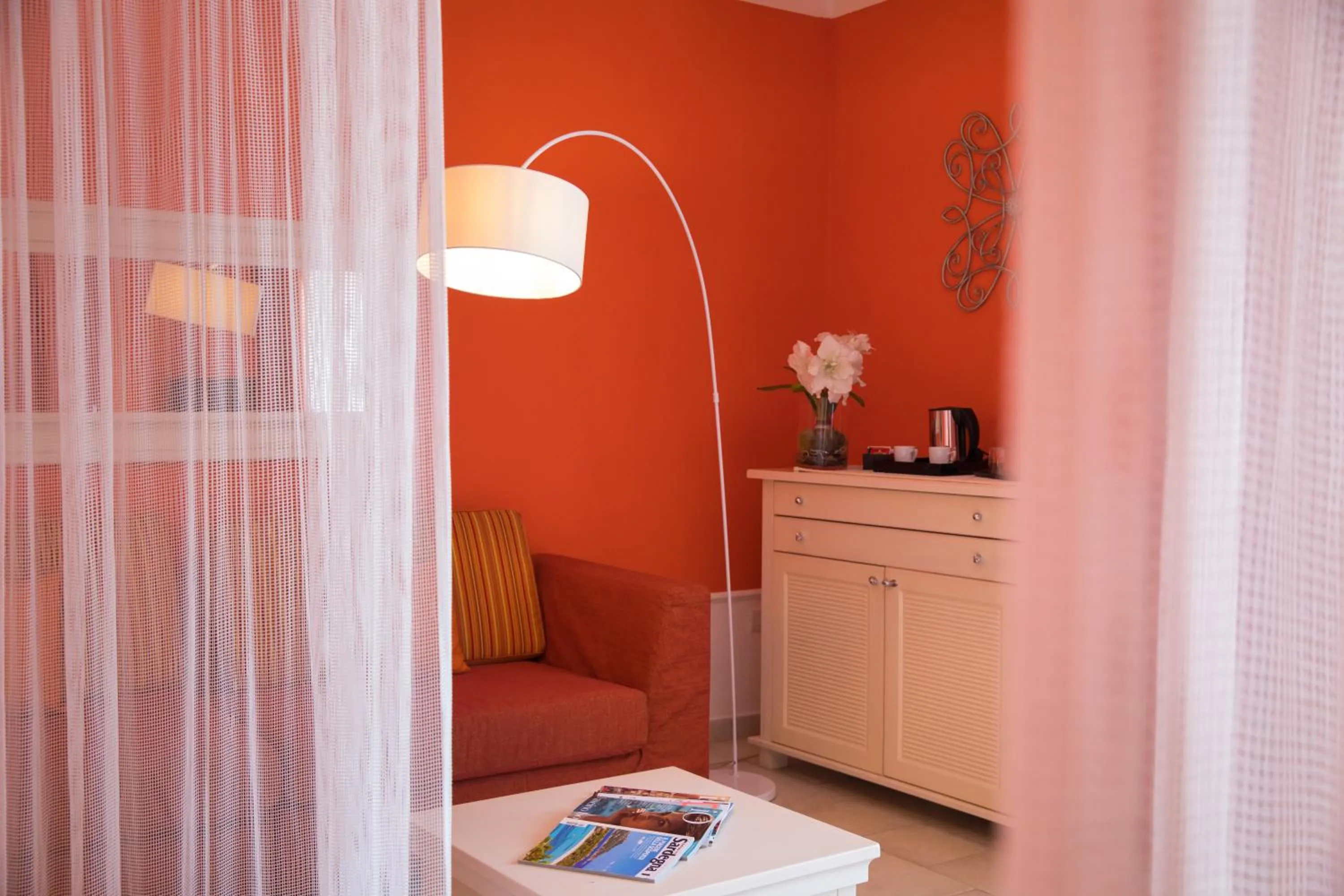 Living room in Lu' Hotel Riviera - Carloforte