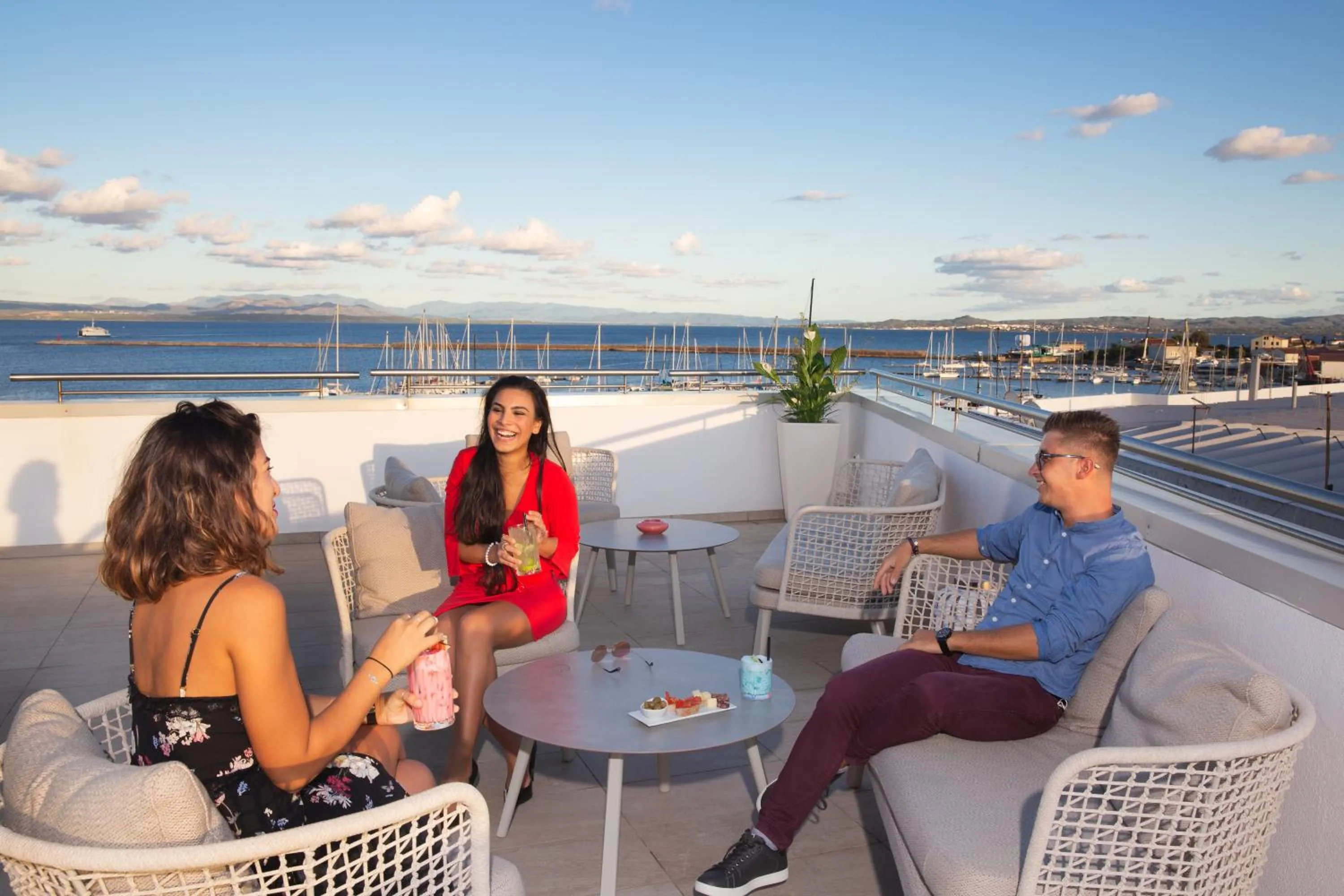 Balcony/Terrace in Lu' Hotel Riviera - Carloforte