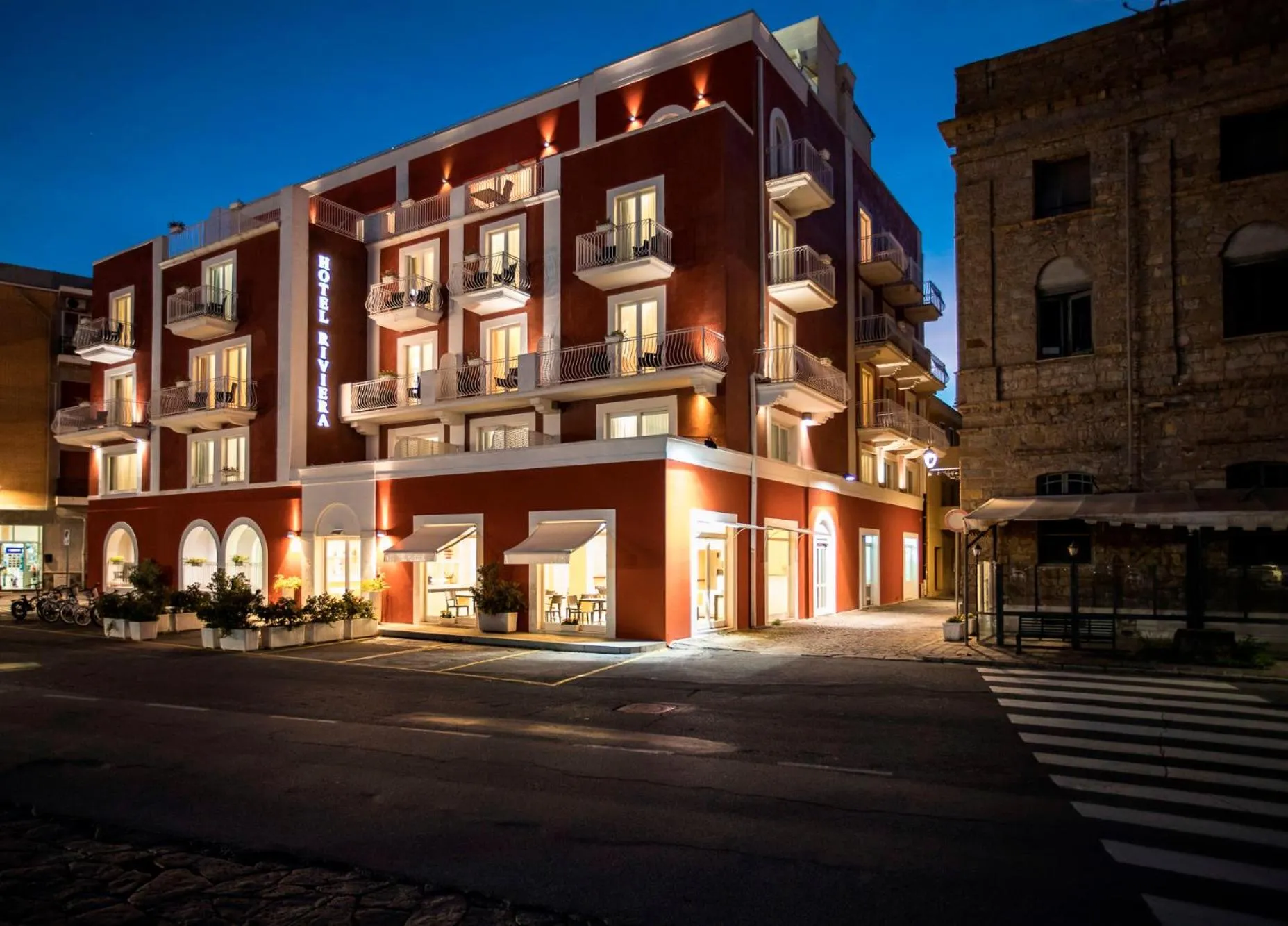 Property building in Lu' Hotel Riviera - Carloforte