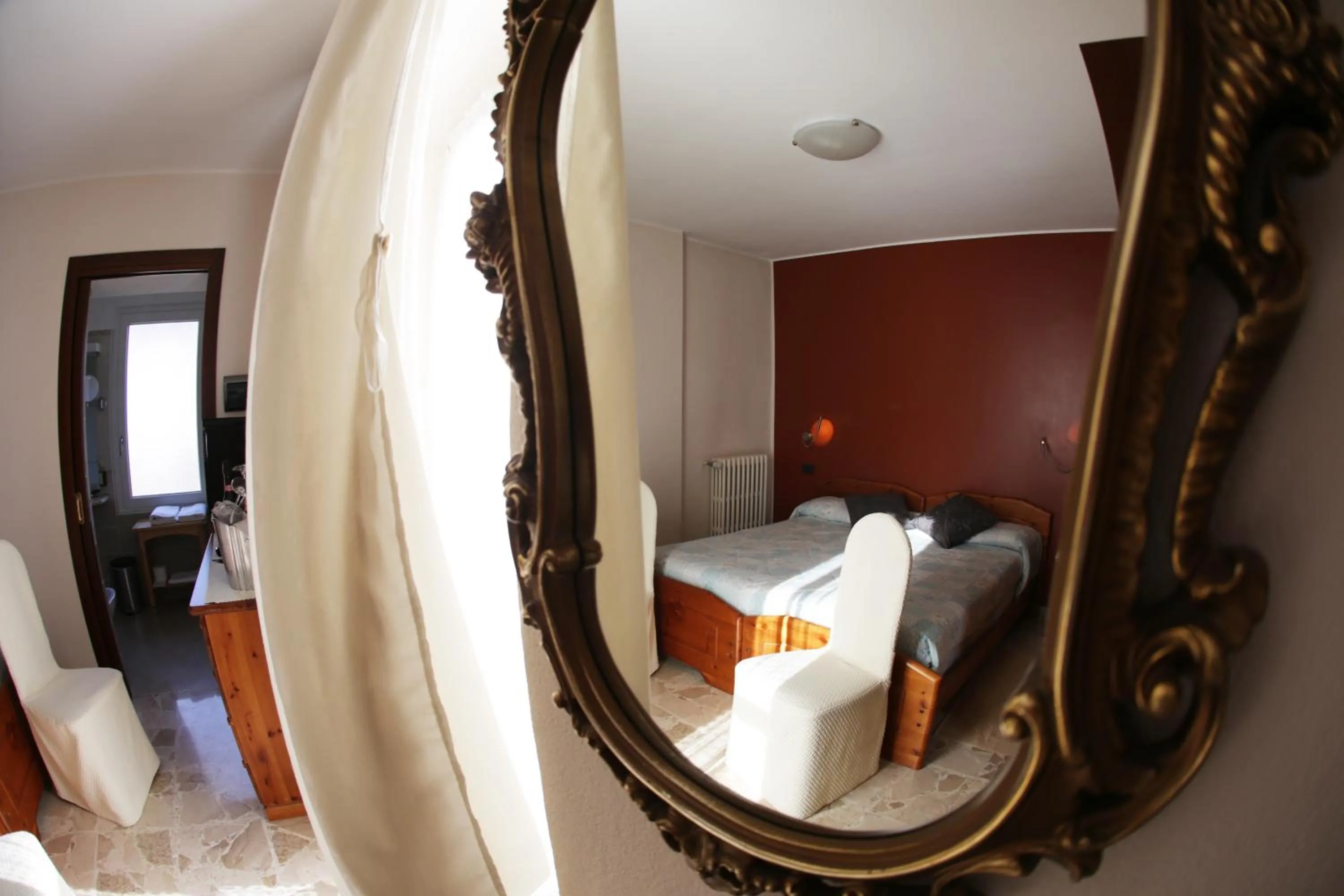 Decorative detail, Bed in Aurora