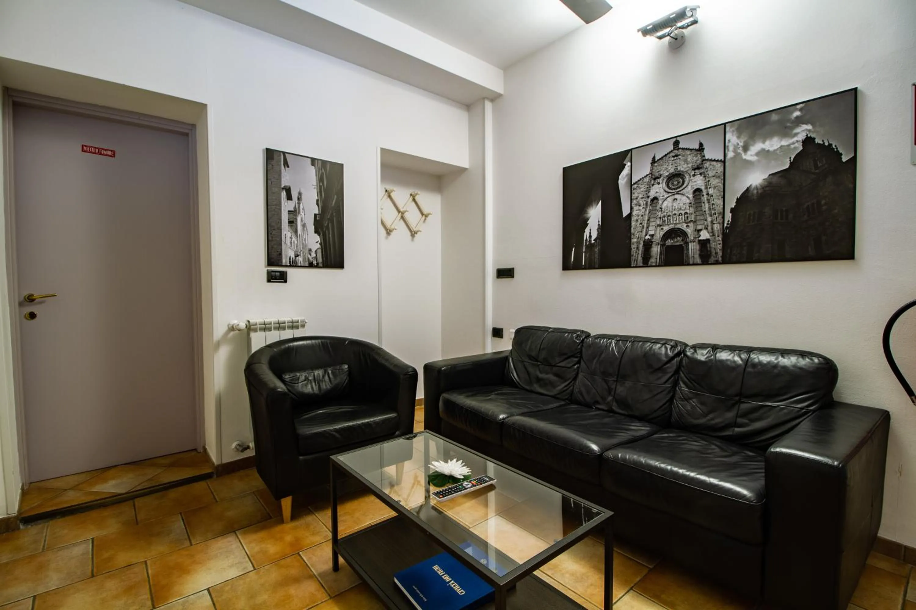 Living room in In Riva Al Lago