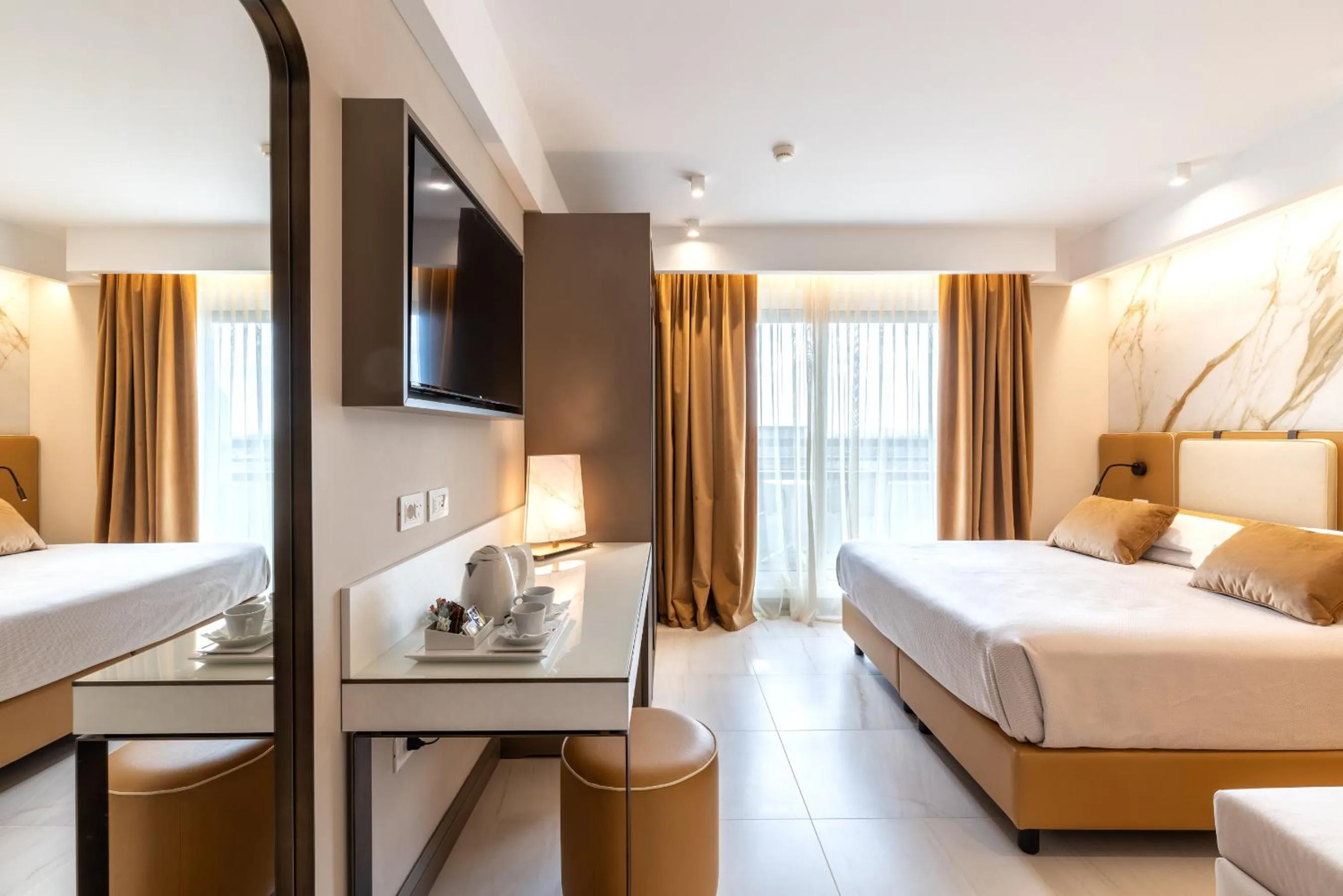 Bedroom, Bed in Hotel Feldberg