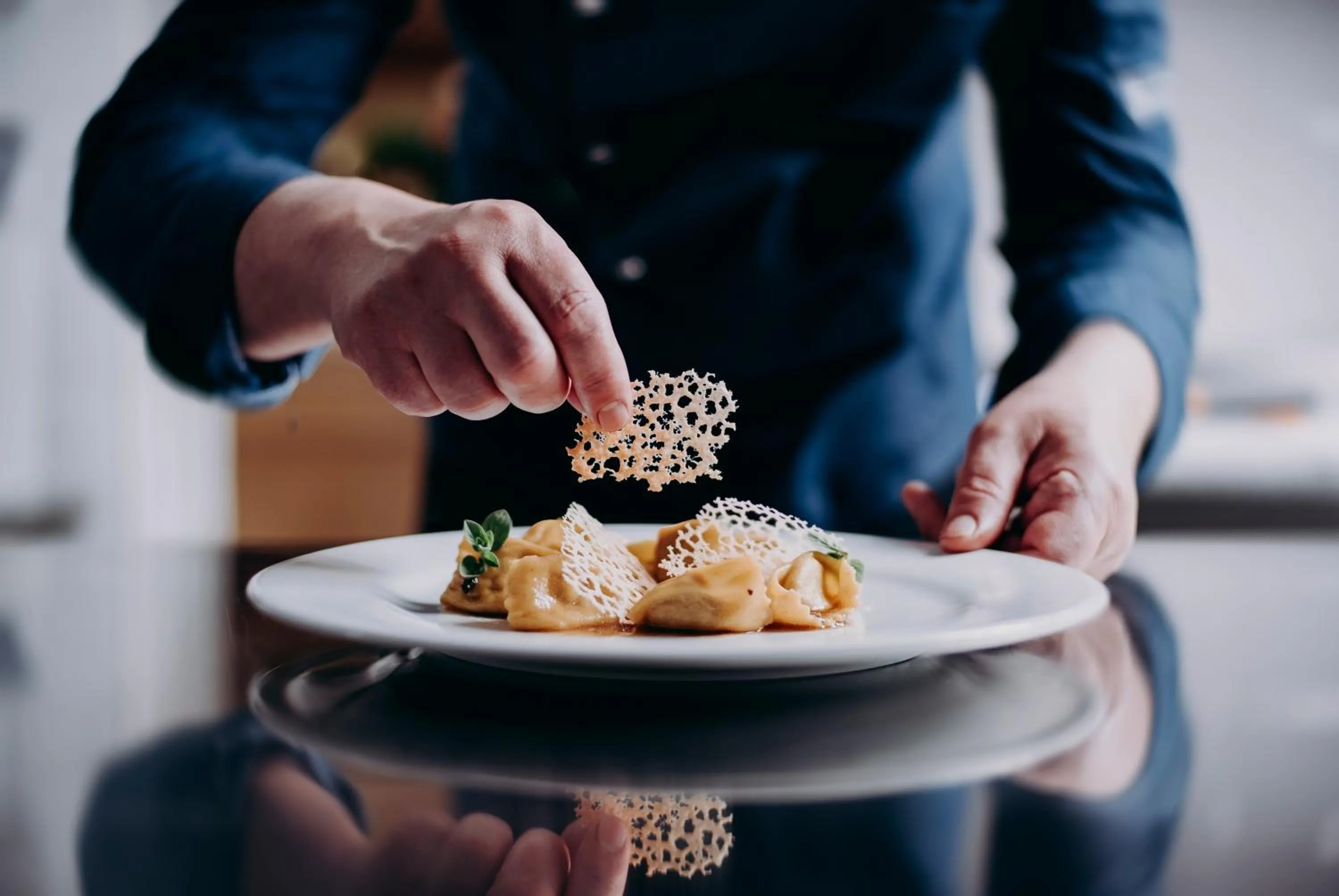 Restaurant/places to eat in Relais Castello di Razzano