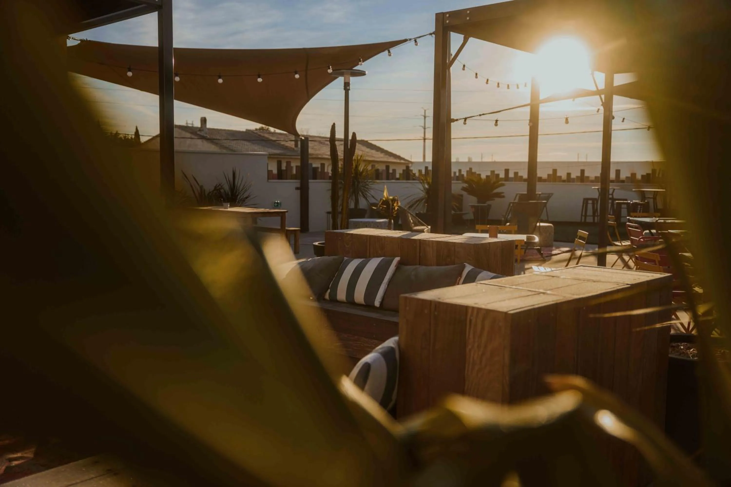 Balcony/Terrace in Kabane Montpellier