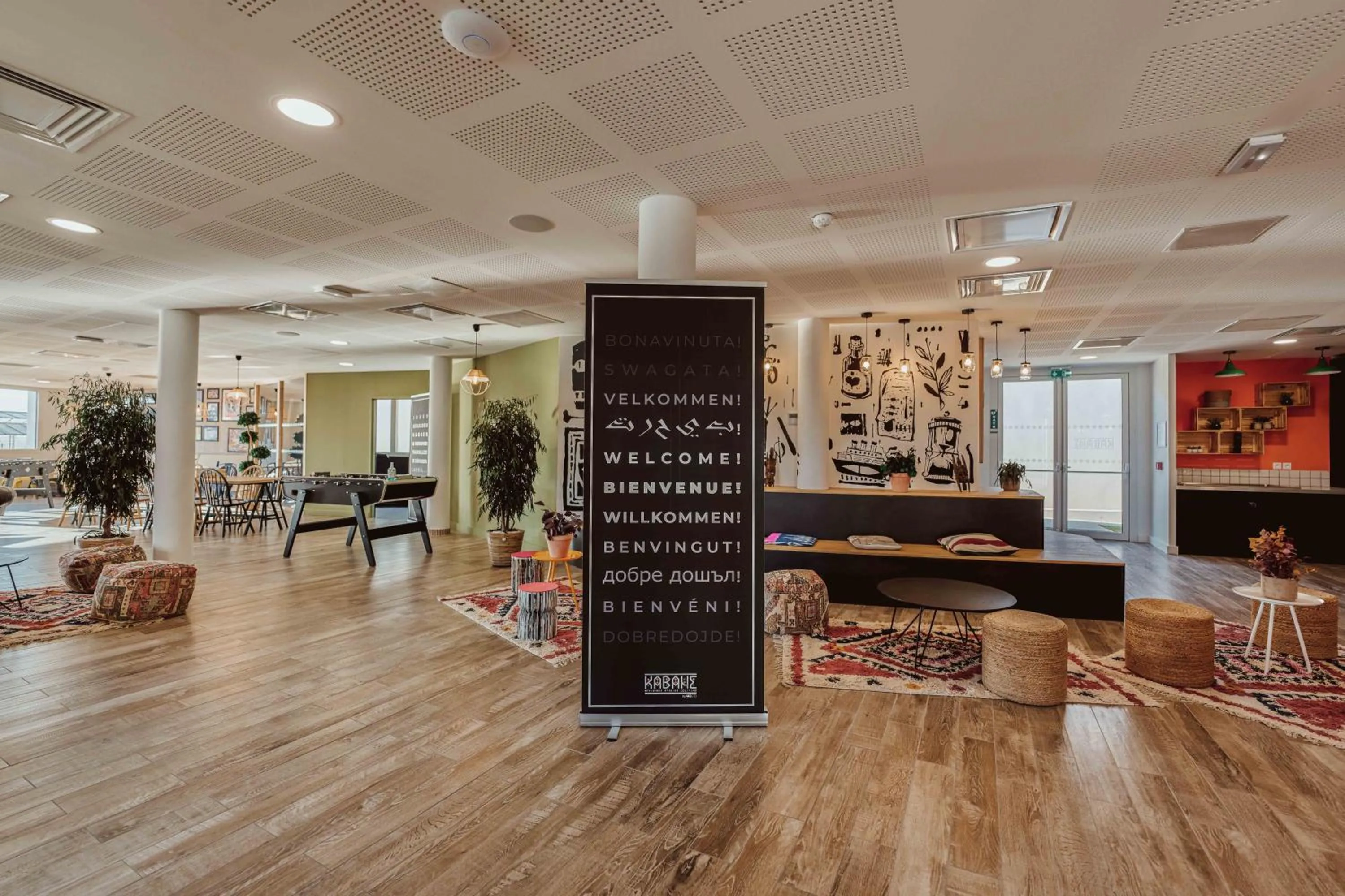 Lounge or bar in Kabane Montpellier