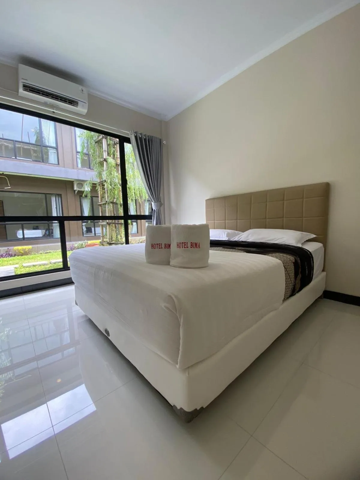 Bed in Hotel Bima Majalengka