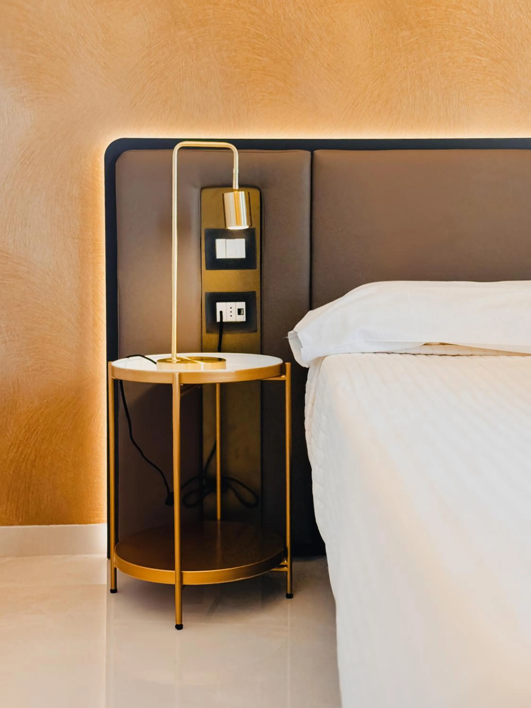 Bed in Hotel Kursaal