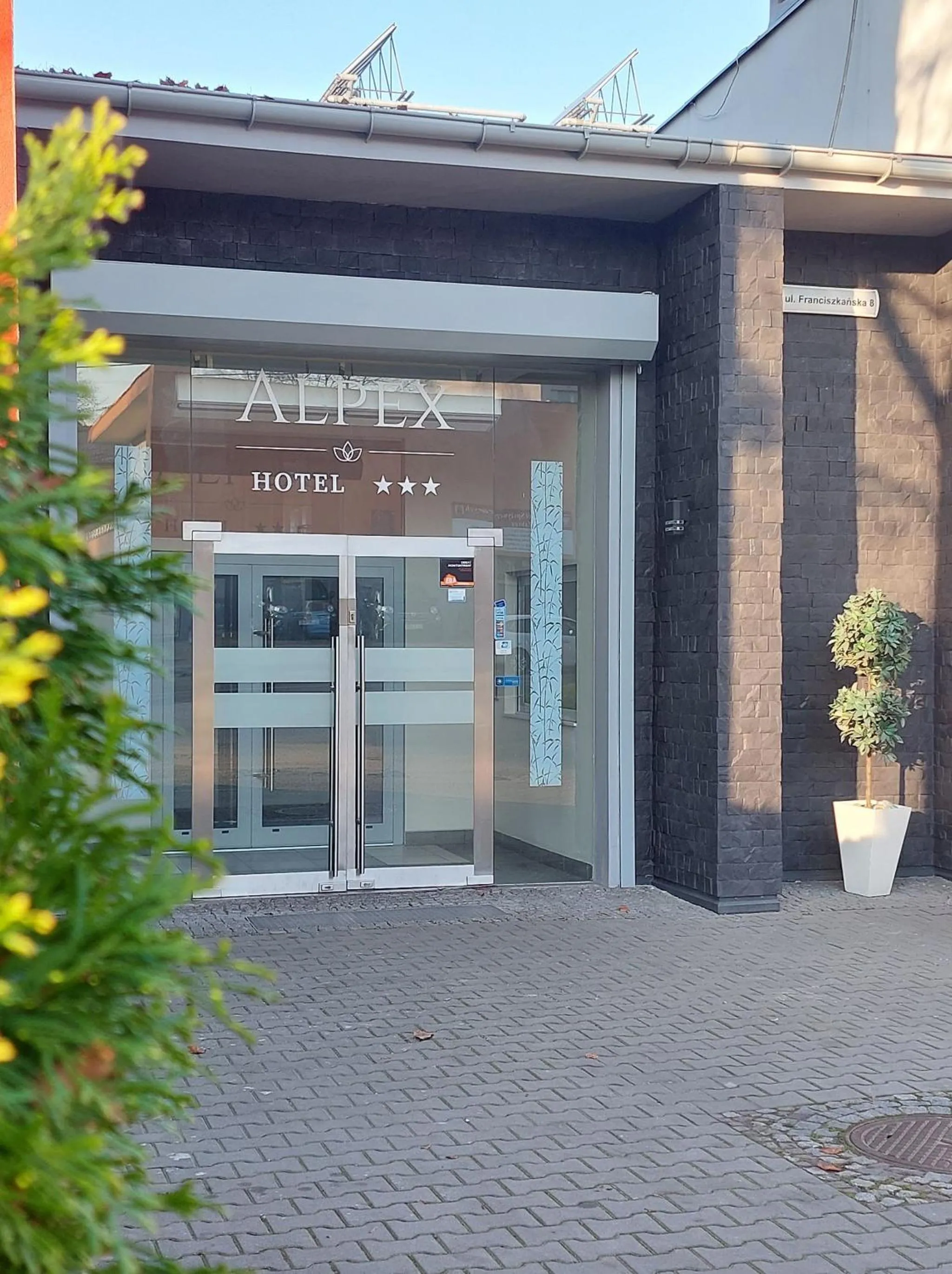 Property building in Hotel Alpex