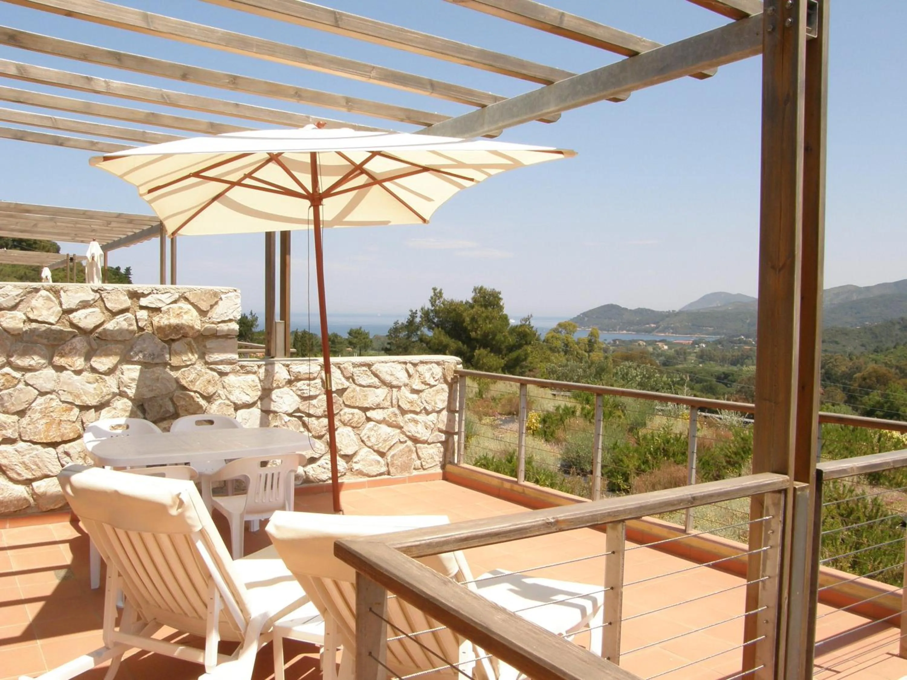 Balcony/Terrace in Allegroitalia Elba Golf