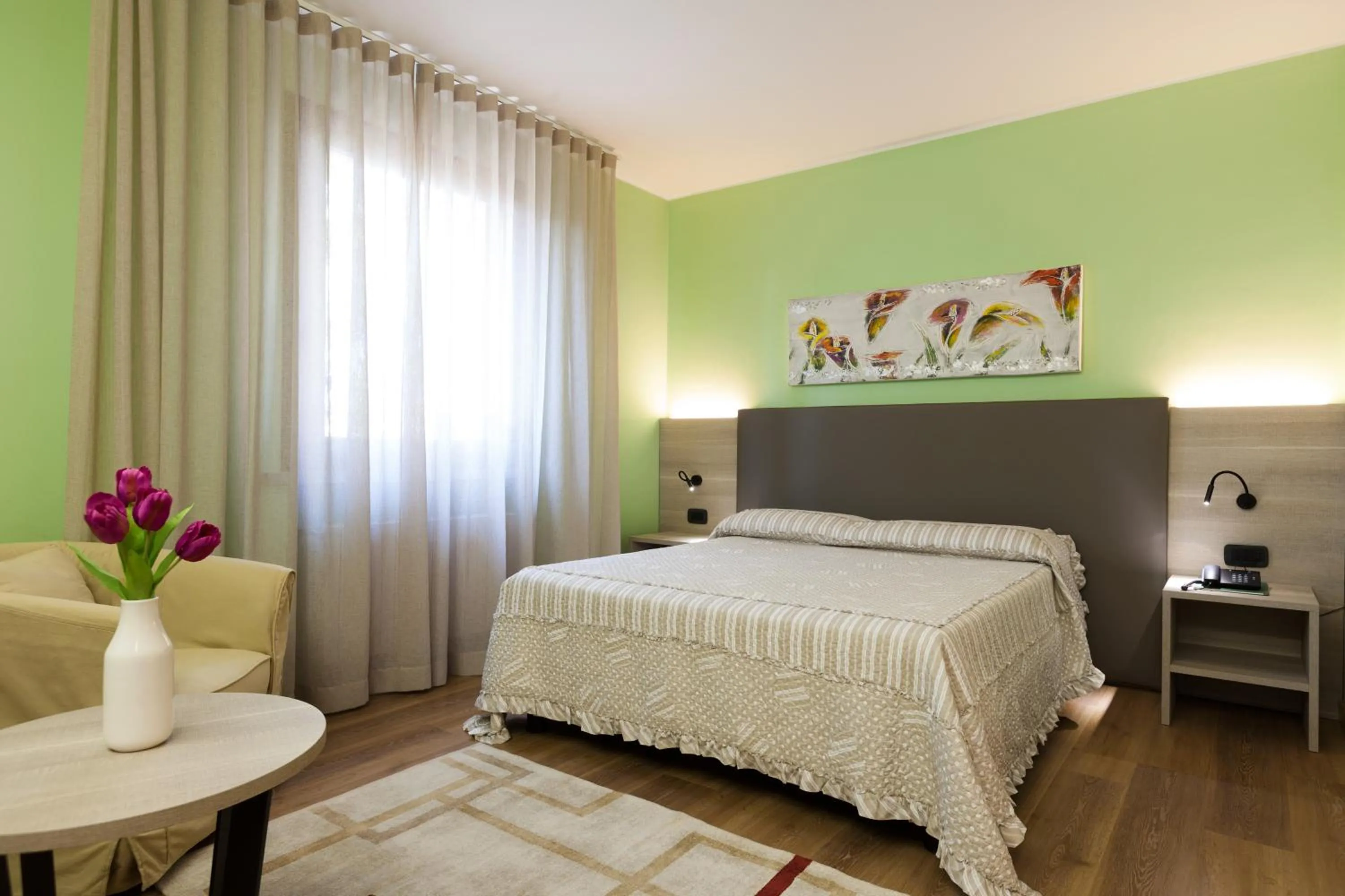 Bed in Hotel Prata Verde