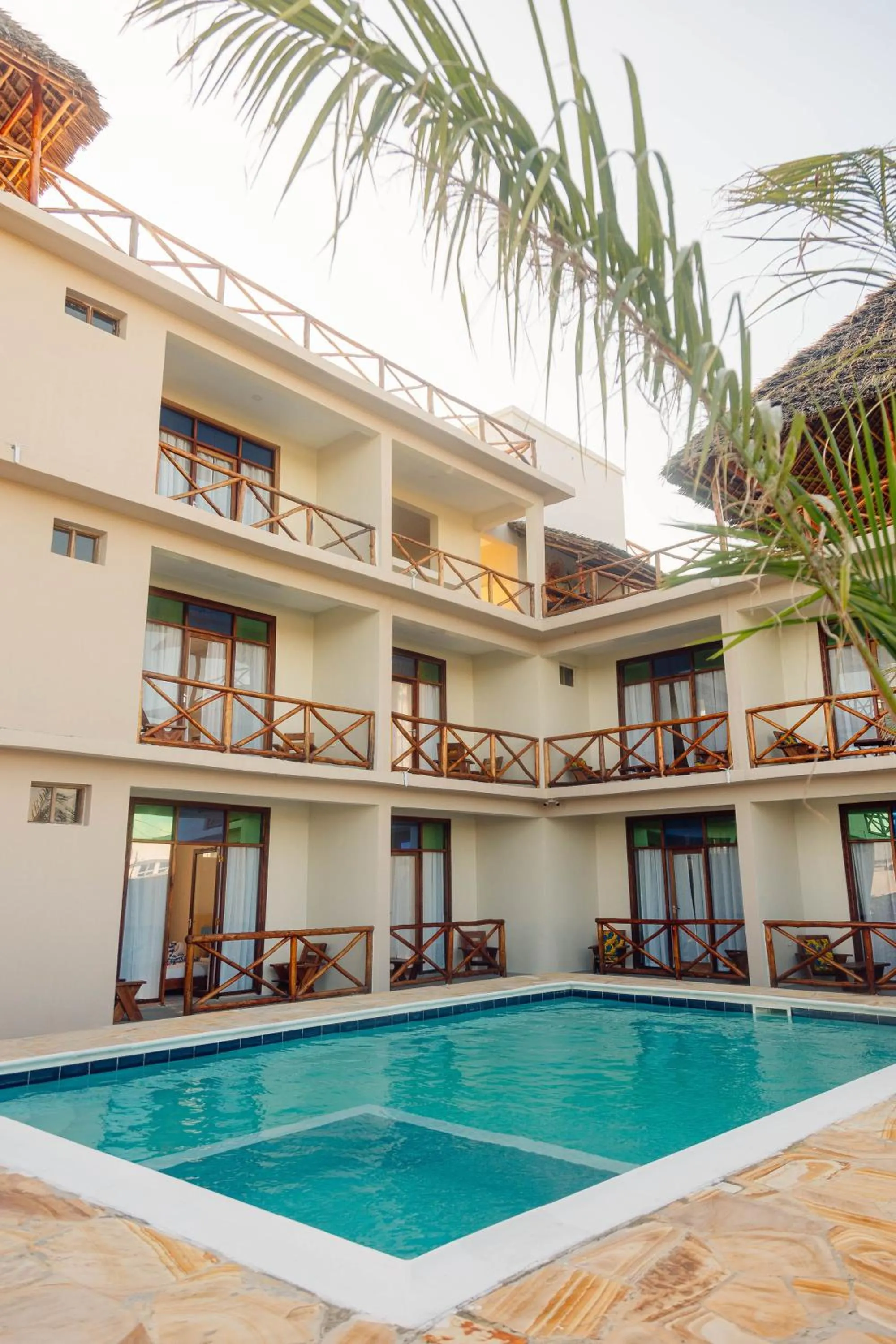 Property building in Ocean Breeze Hotel