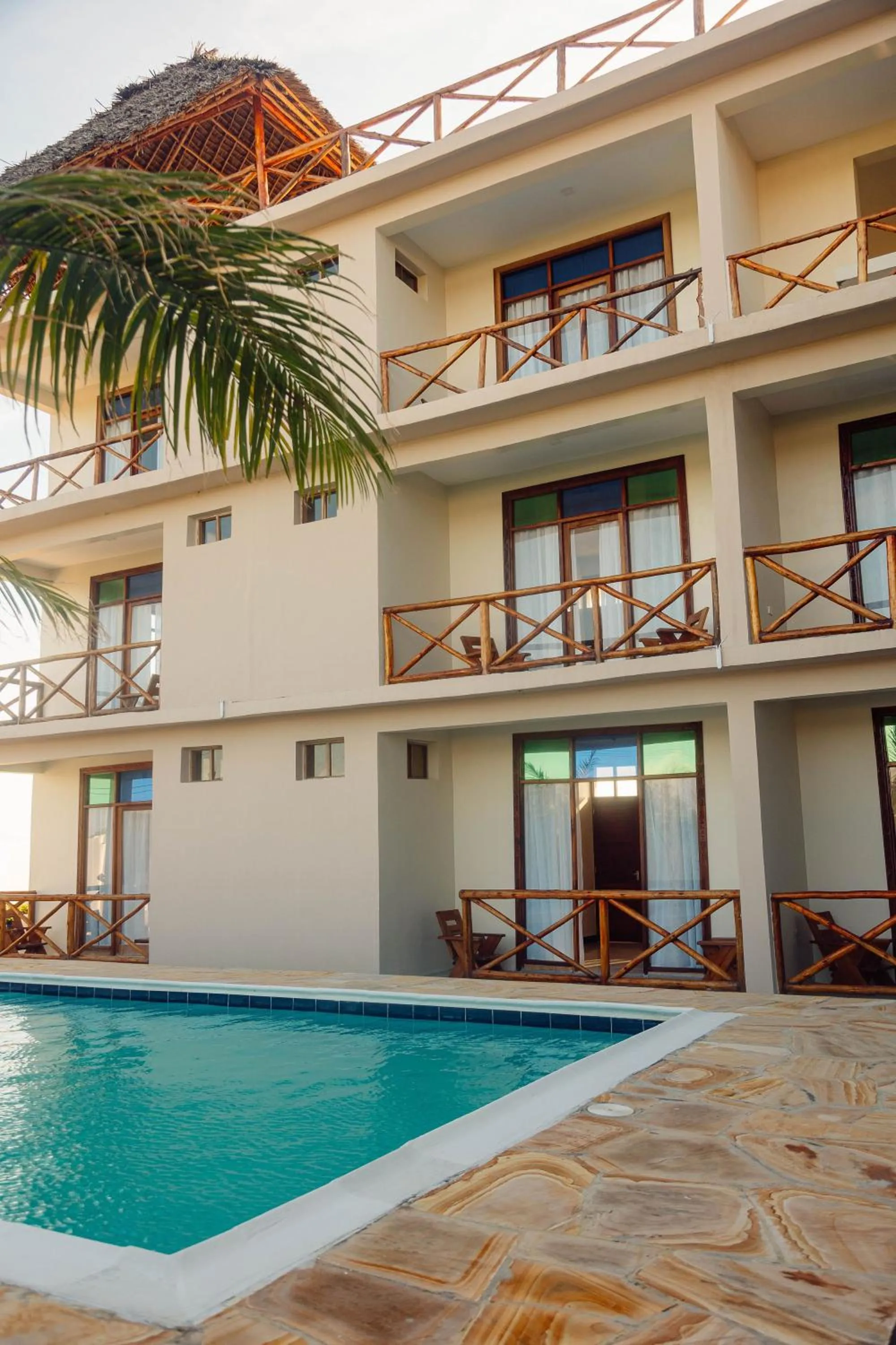 Property building in Ocean Breeze Hotel