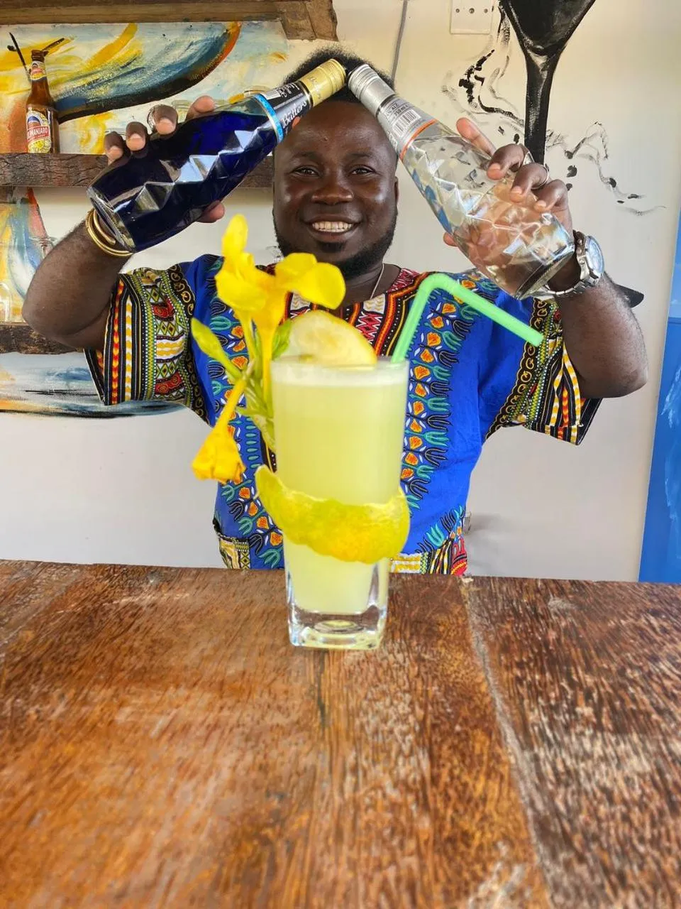 Lounge or bar in Ocean Breeze Hotel